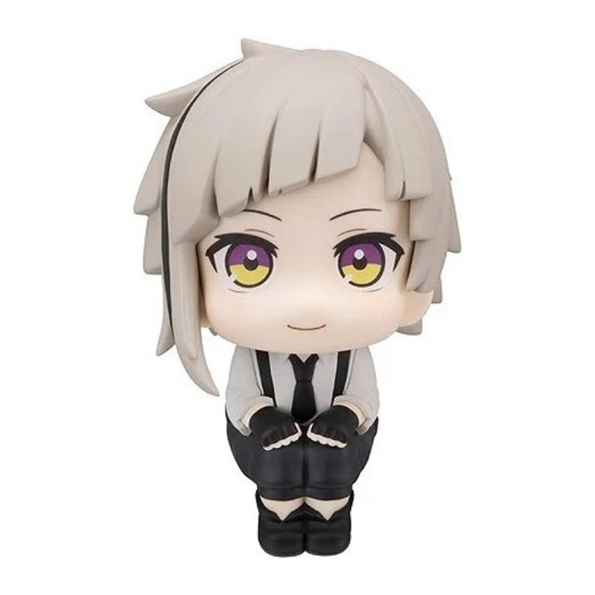Fashnics Bungou Stray Dogs Anime Figur Look Up Nakajima Atsushi und Dazai Osamu Q Version aus PVC, Multicolor, Höhe: 10 cm - Bild 1