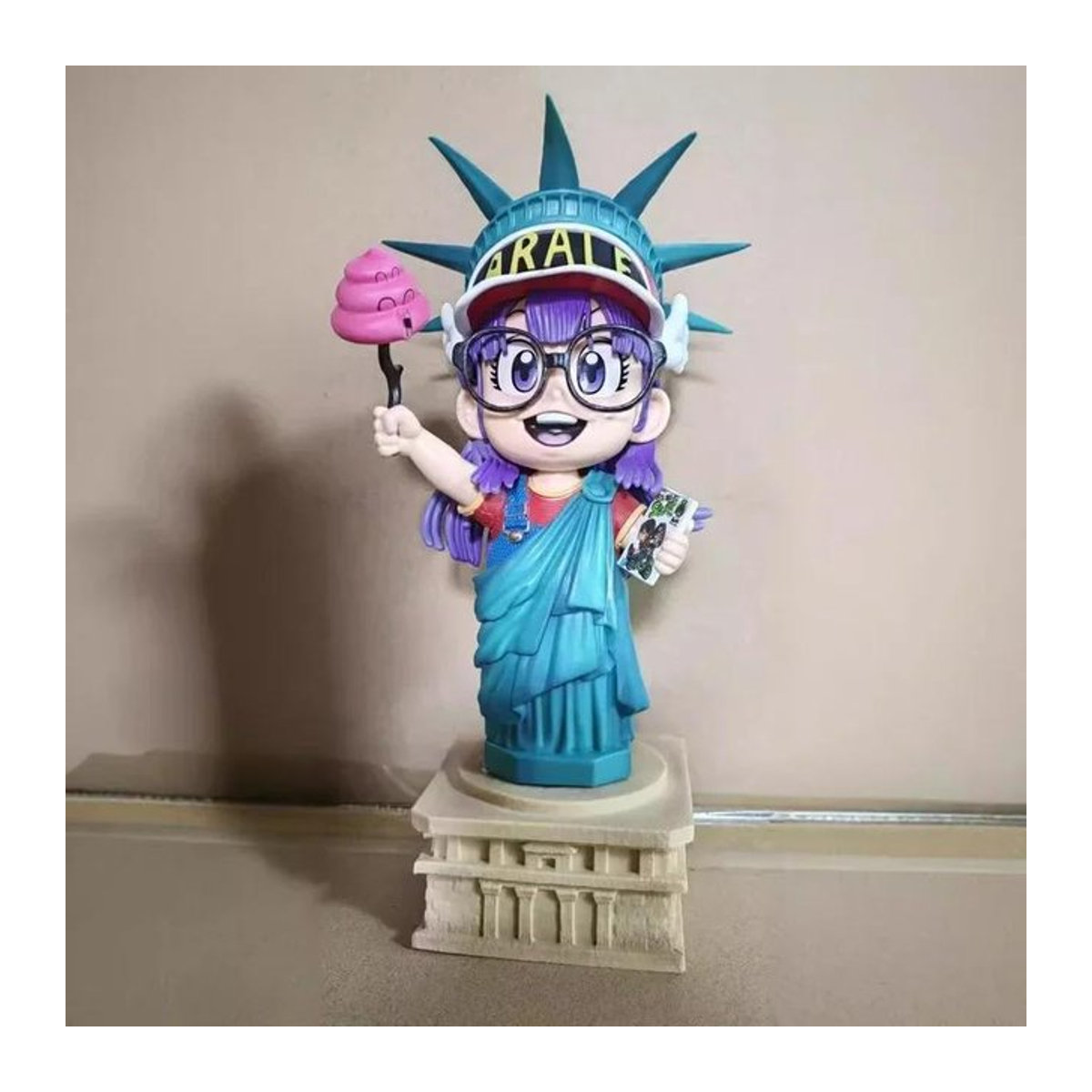 Fashnics Dragon Ball Arale Anime-Figur Multicolor aus PVC - Bild 1