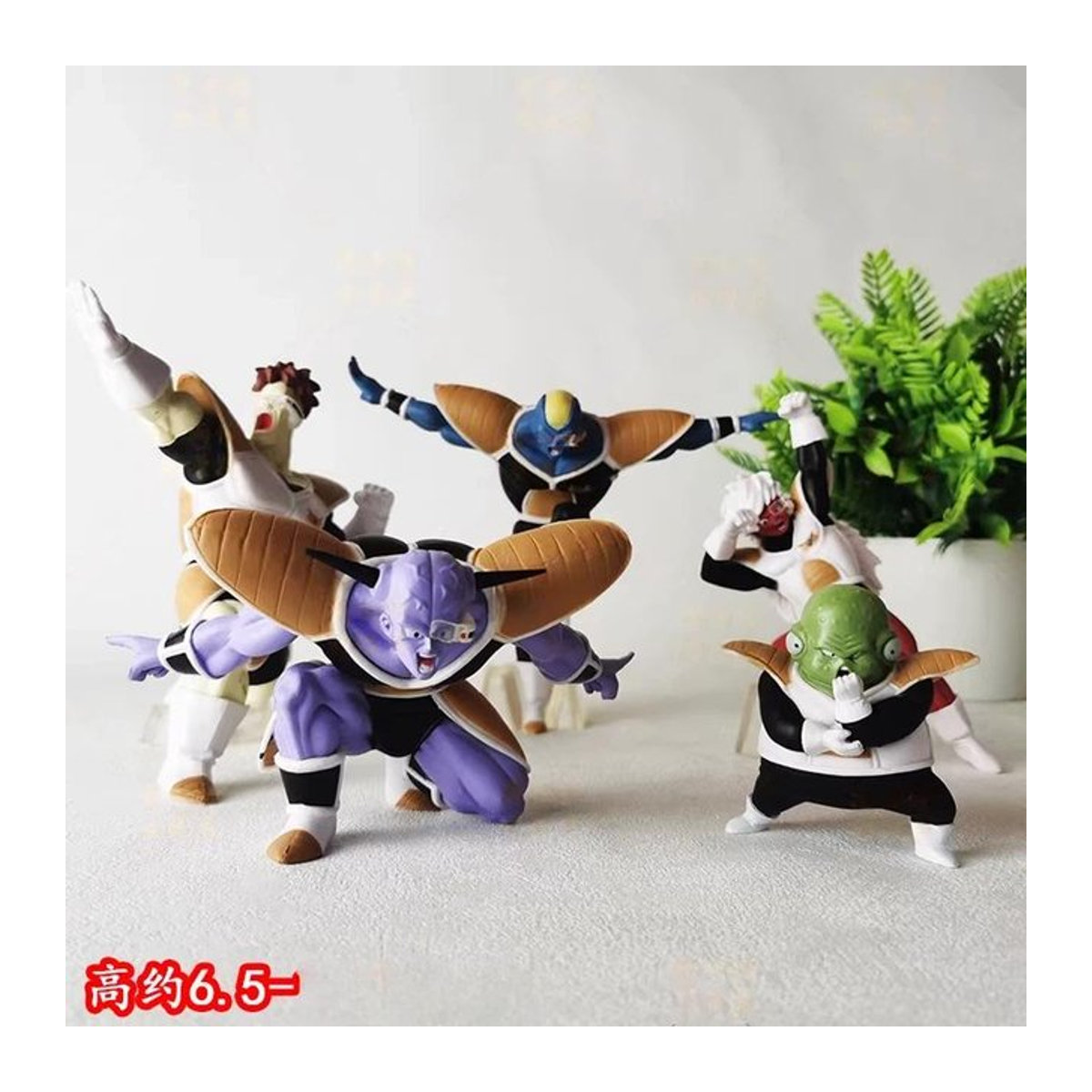 Fashnics Dragon Ball Ginyu-Truppe Anime-Figuren Set aus PVC, 5 Stück, Multicolor, Höhe: 6-16 cm - Bild 1