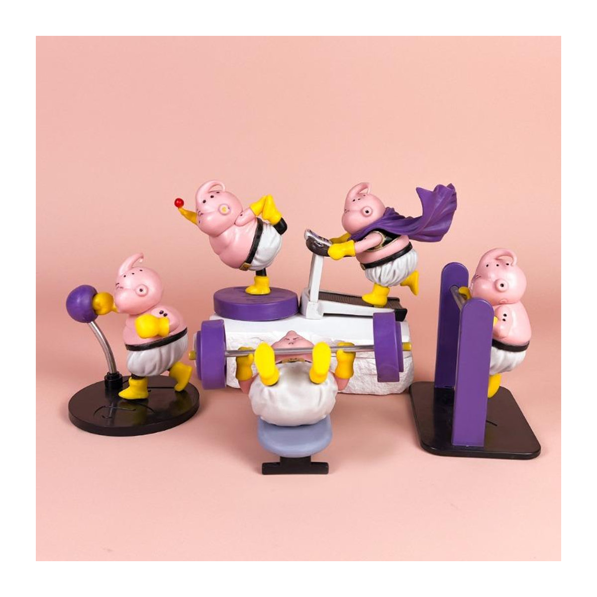 Fashnics Dragon Ball Majin Buu Actionfigur Pink als Sammlungsmodell für Anime-Fans - Bild 1