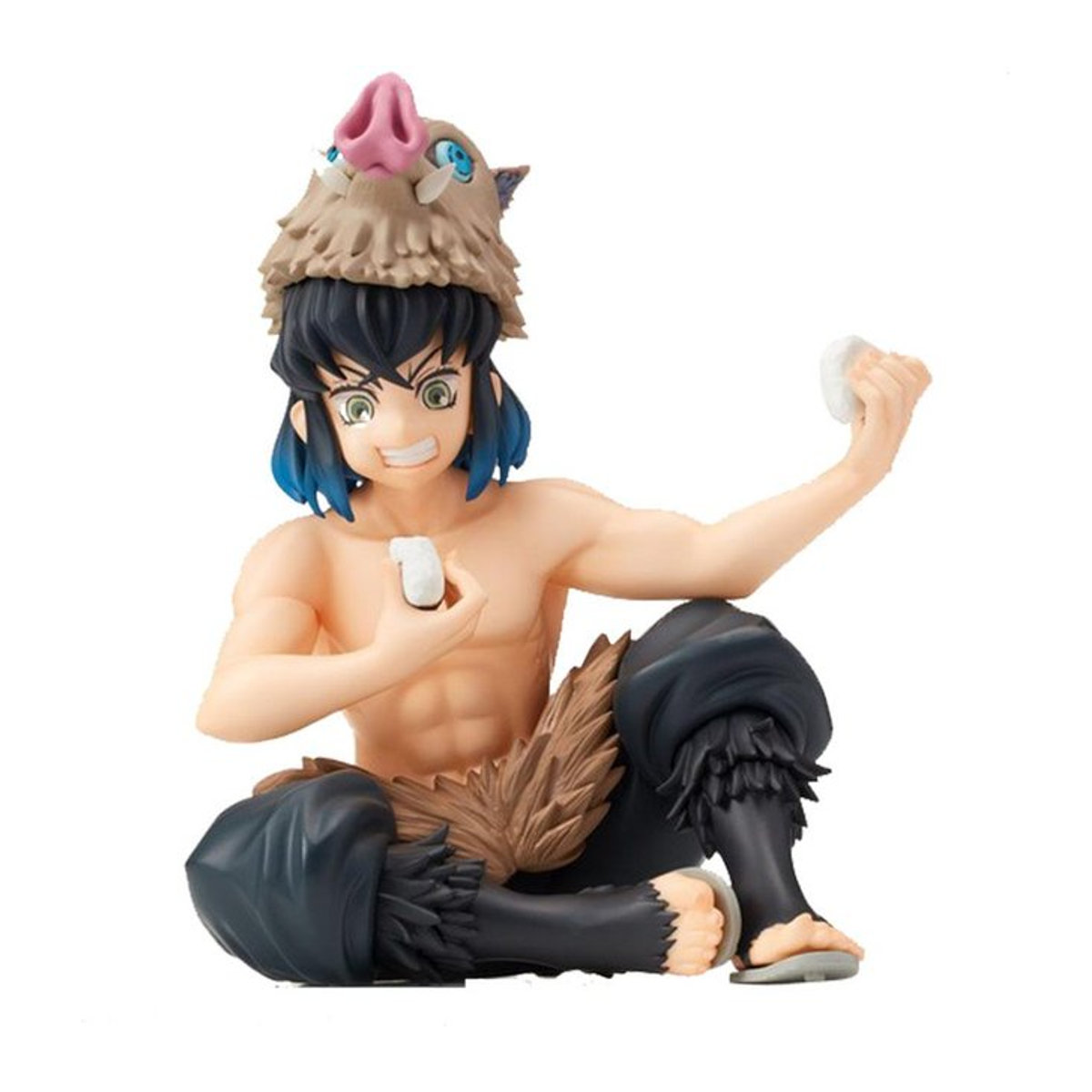 Fashnics Hashibira Inosuke Anime-Figur aus PVC, Multicolor, Höhe: 9 cm - Bild 1