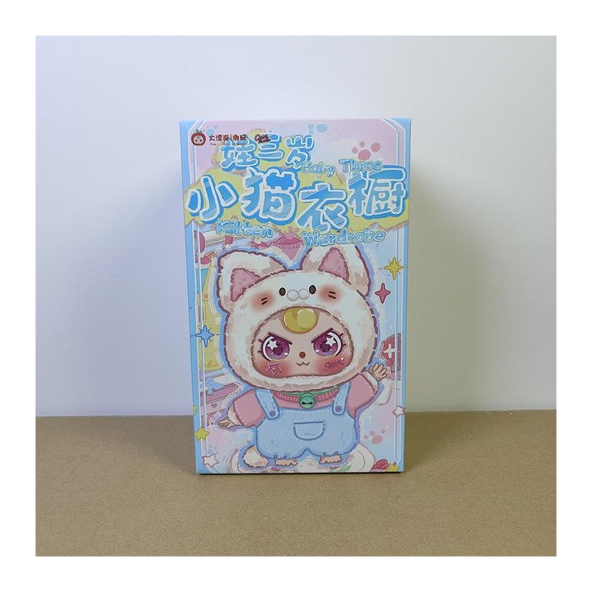 Fashnics Kawaii Kätzchen Rucksack Anhänger aus Plüsch und Vinyl als Anime Mystery Box Figur zur Zimmerdekoration - Bild 1