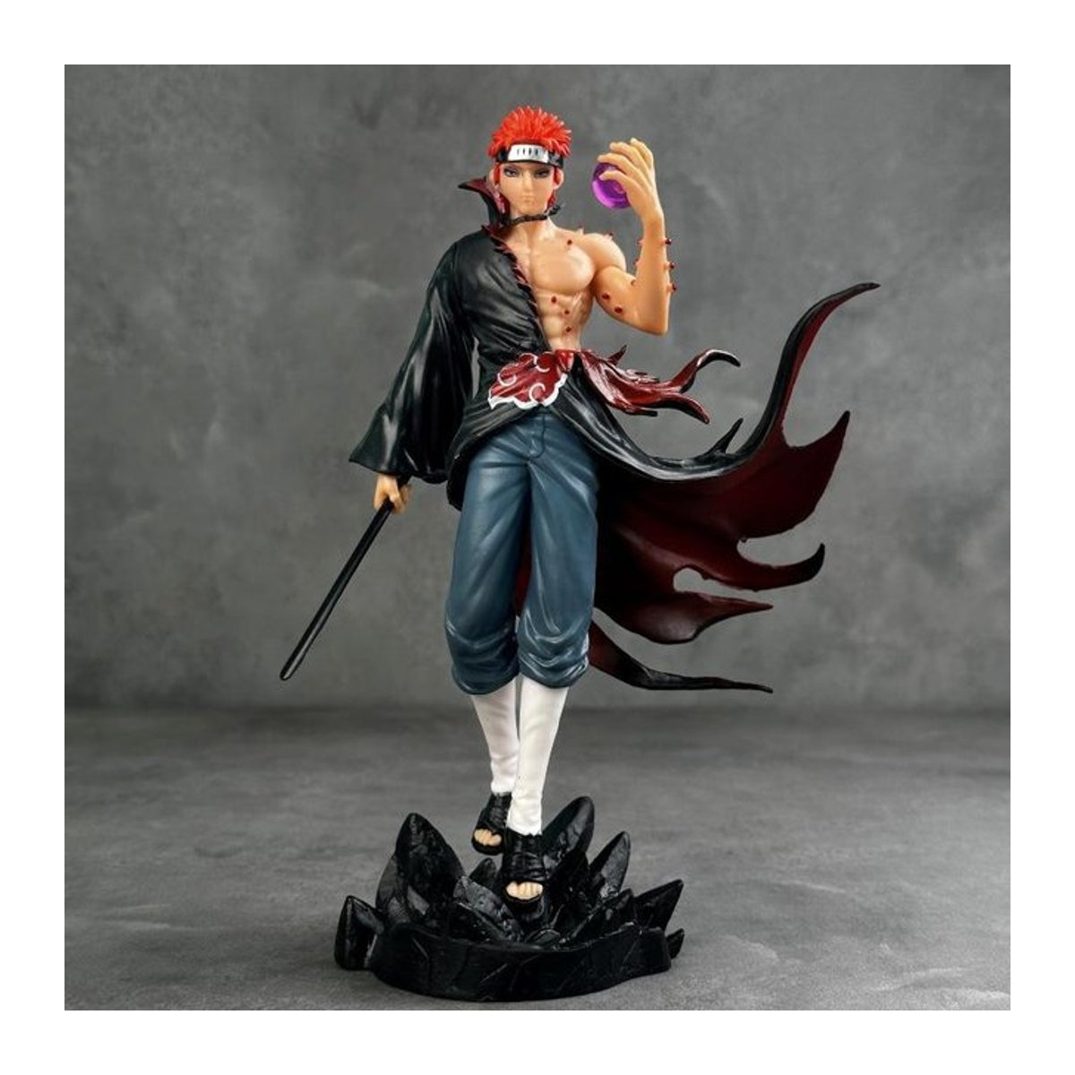 Fashnics Naruto Pain Anime Charakter Statue aus PVC, Multicolor, Höhe: 24 cm - Bild 1