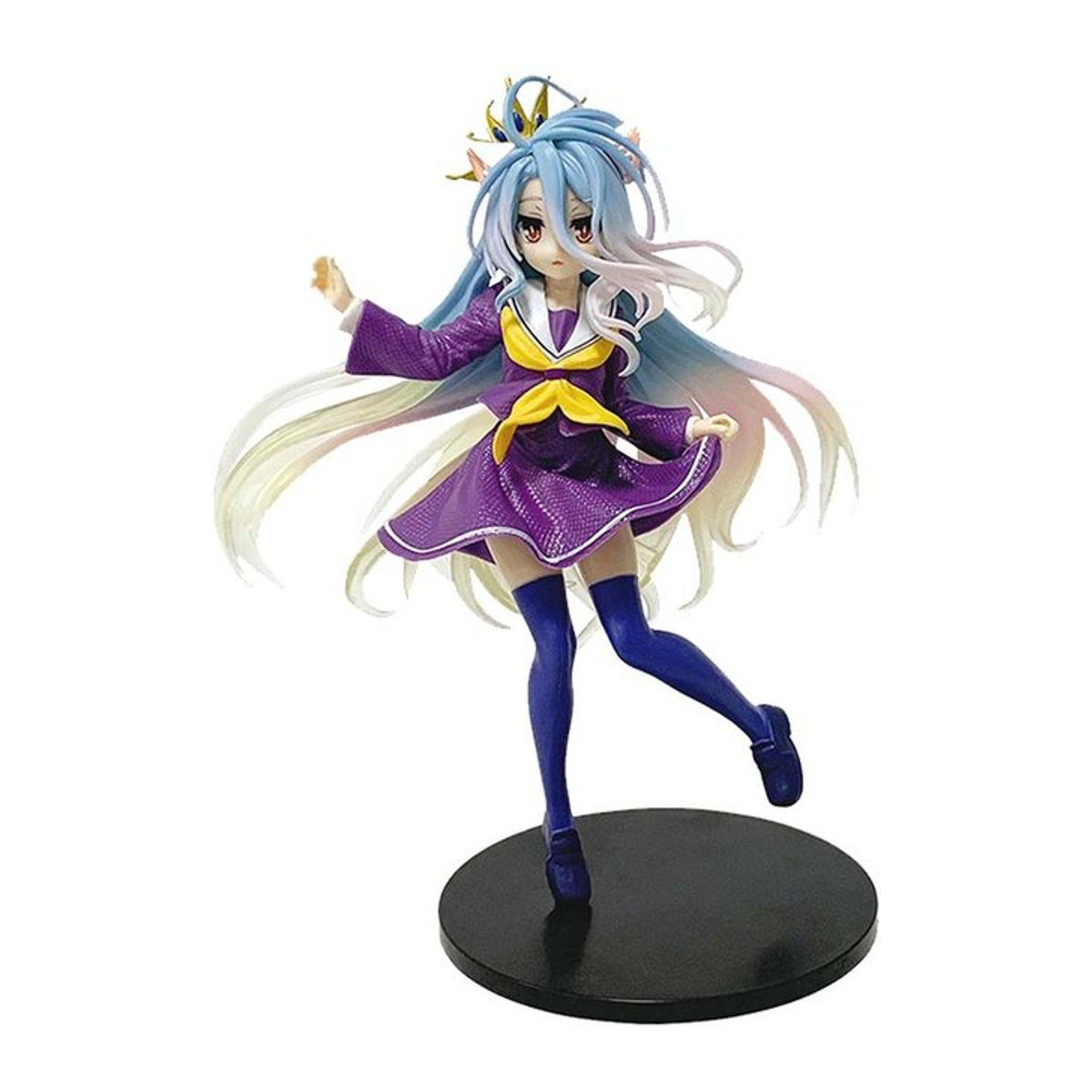 Fashnics No Game No Life Anime Figur aus PVC in Weiß, Höhe: 18 cm - Bild 1