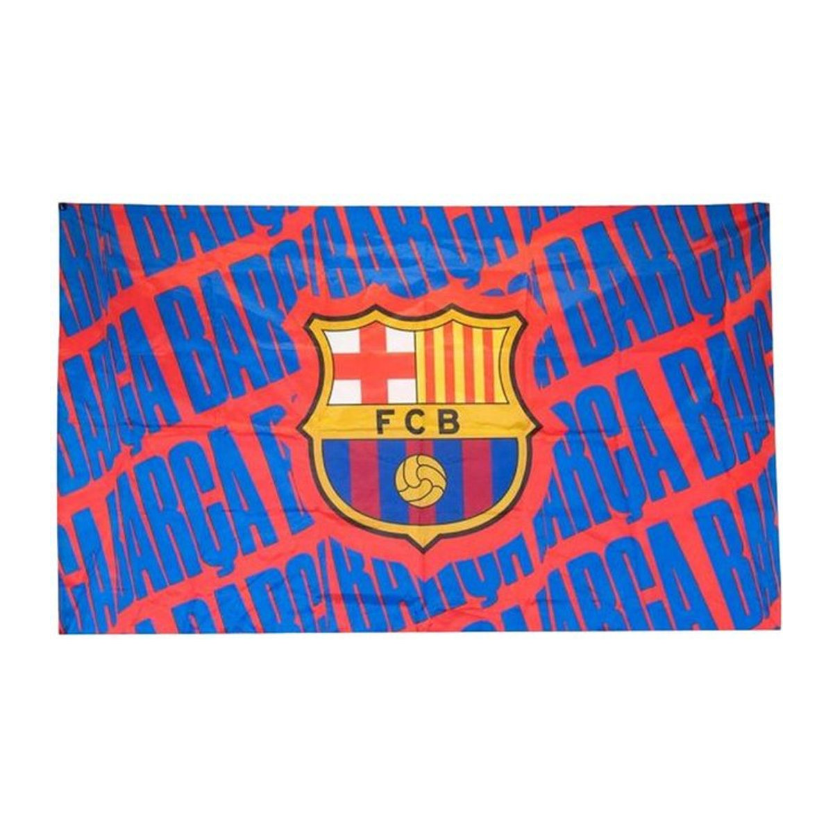 FC Barcelona Wappen Flagge mehrfarbig aus Textil B: 152,4 cm x H: 91,44 cm - Bild 1