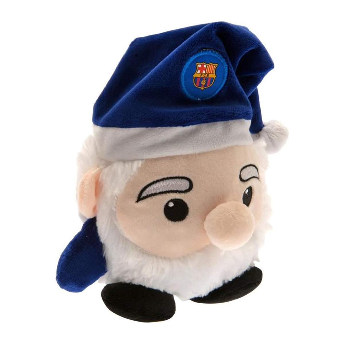 FC Barcelona Weihnachtsmann Plüschfigur in Blau - Bild 1