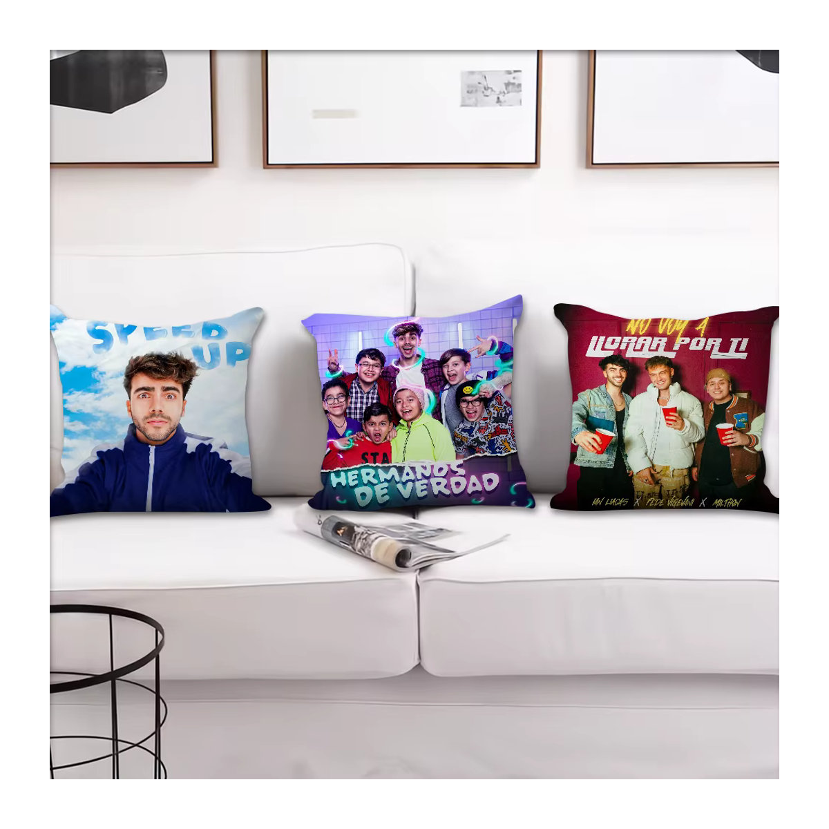 Fede V-Vigevani Kissenbezug für Sofa und Wohnzimmer in Mehrfarbig - Bild 2