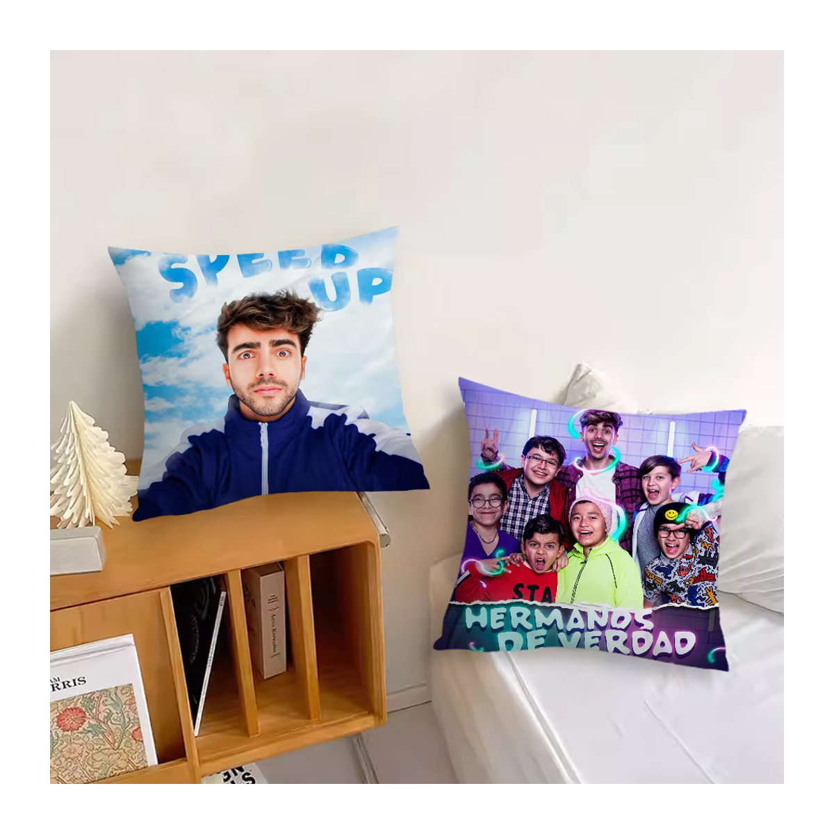 Fede V-Vigevani Kissenbezug für Sofa und Wohnzimmer in Mehrfarbig - Bild 4