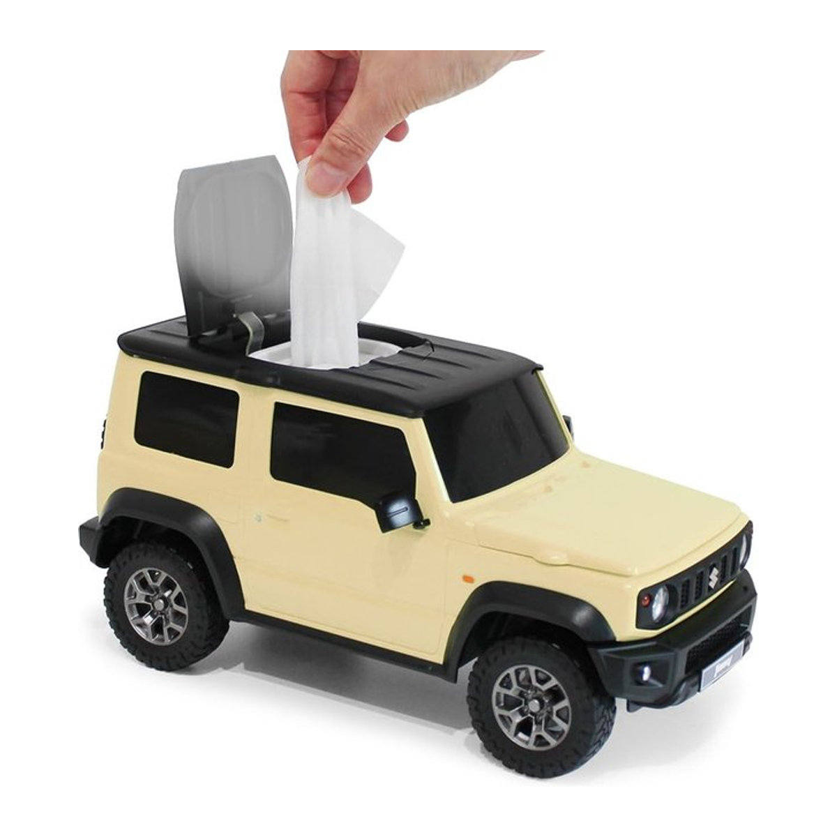Feuchttuchbox für Suzuki Jimny Sierra in Chiffon Elfenbein - Bild 1