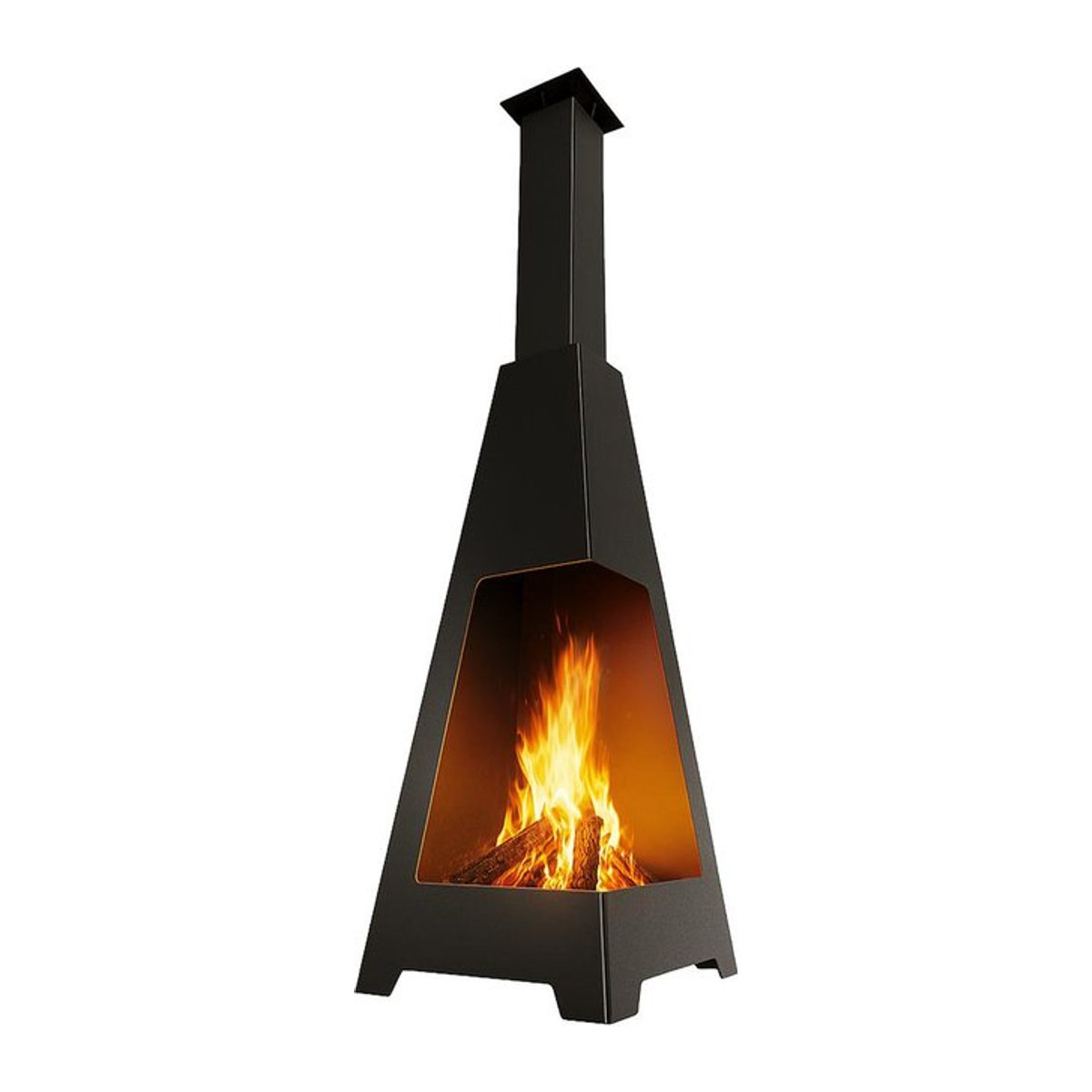 Feuerstelle Kratki Pylos für Holz - Bild 1