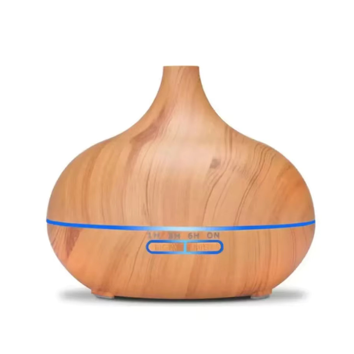 FGFW Ätherisches Öl Diffusor mit Holzmaserung in Braun für Aromatherapie - Bild 3