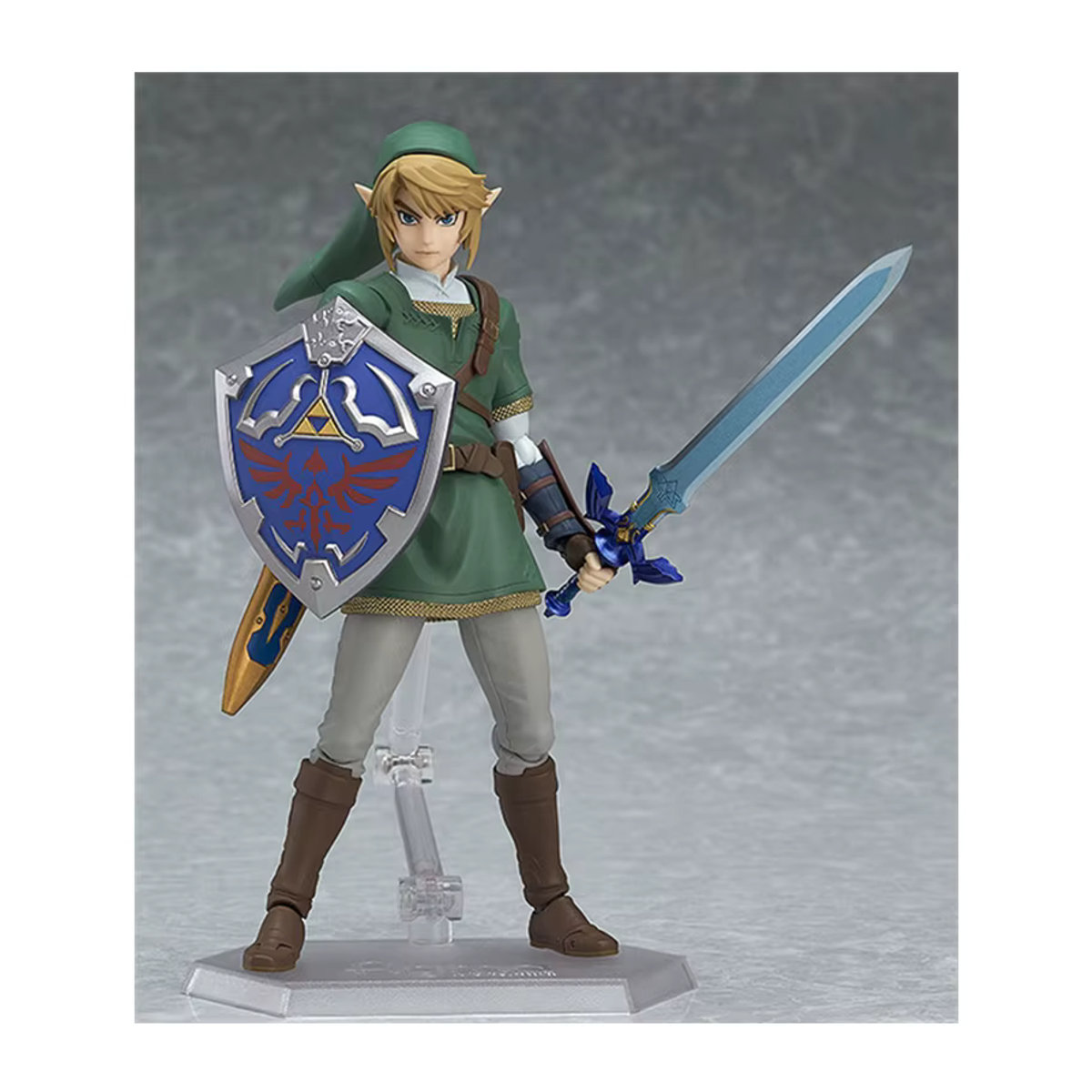 Figma Link Zelda Actionfigur aus Kunststoff, mehrfarbiges Anime Modell für Sammler - Bild 2