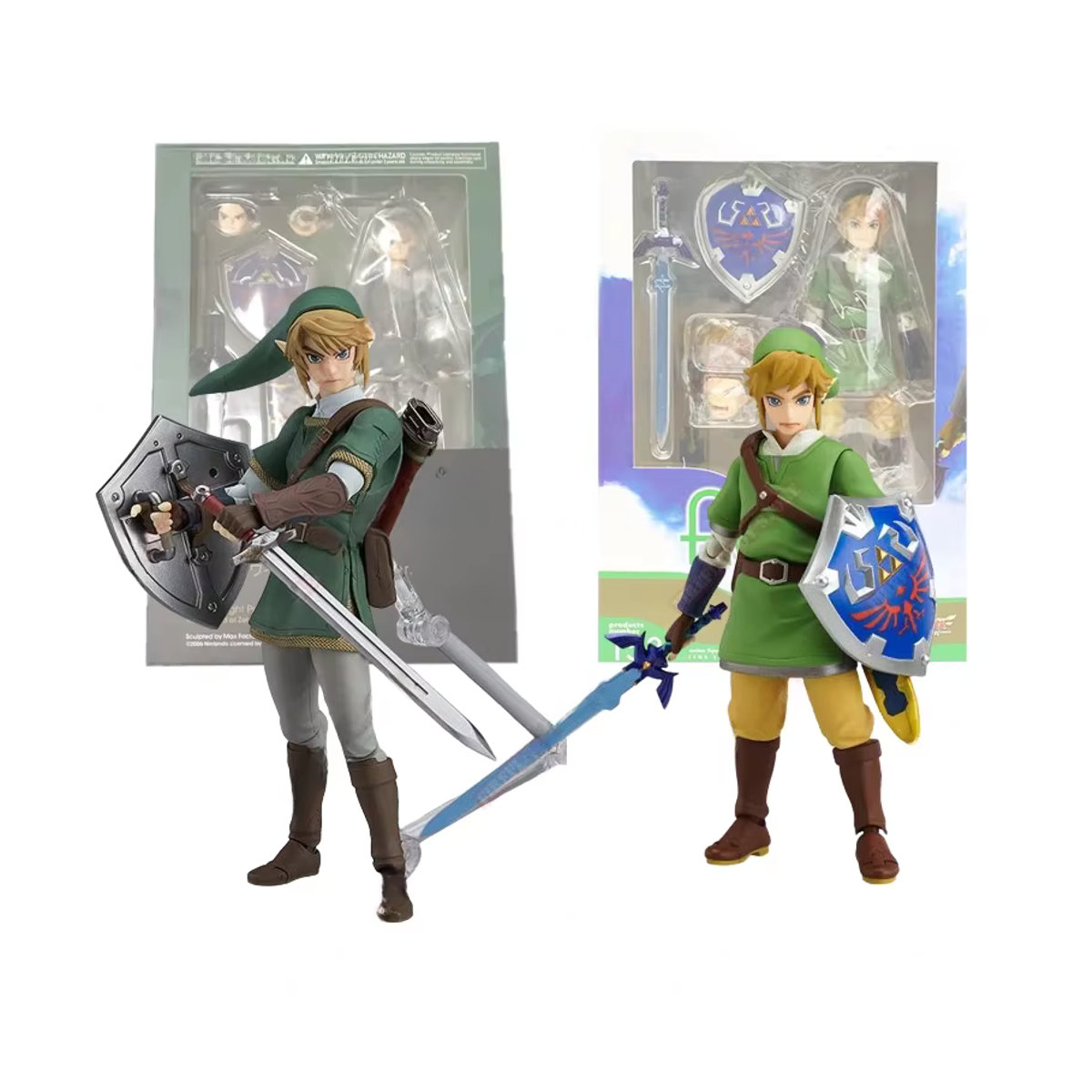 Figma Link Zelda Actionfigur aus Kunststoff, mehrfarbiges Anime Modell für Sammler - Bild 6