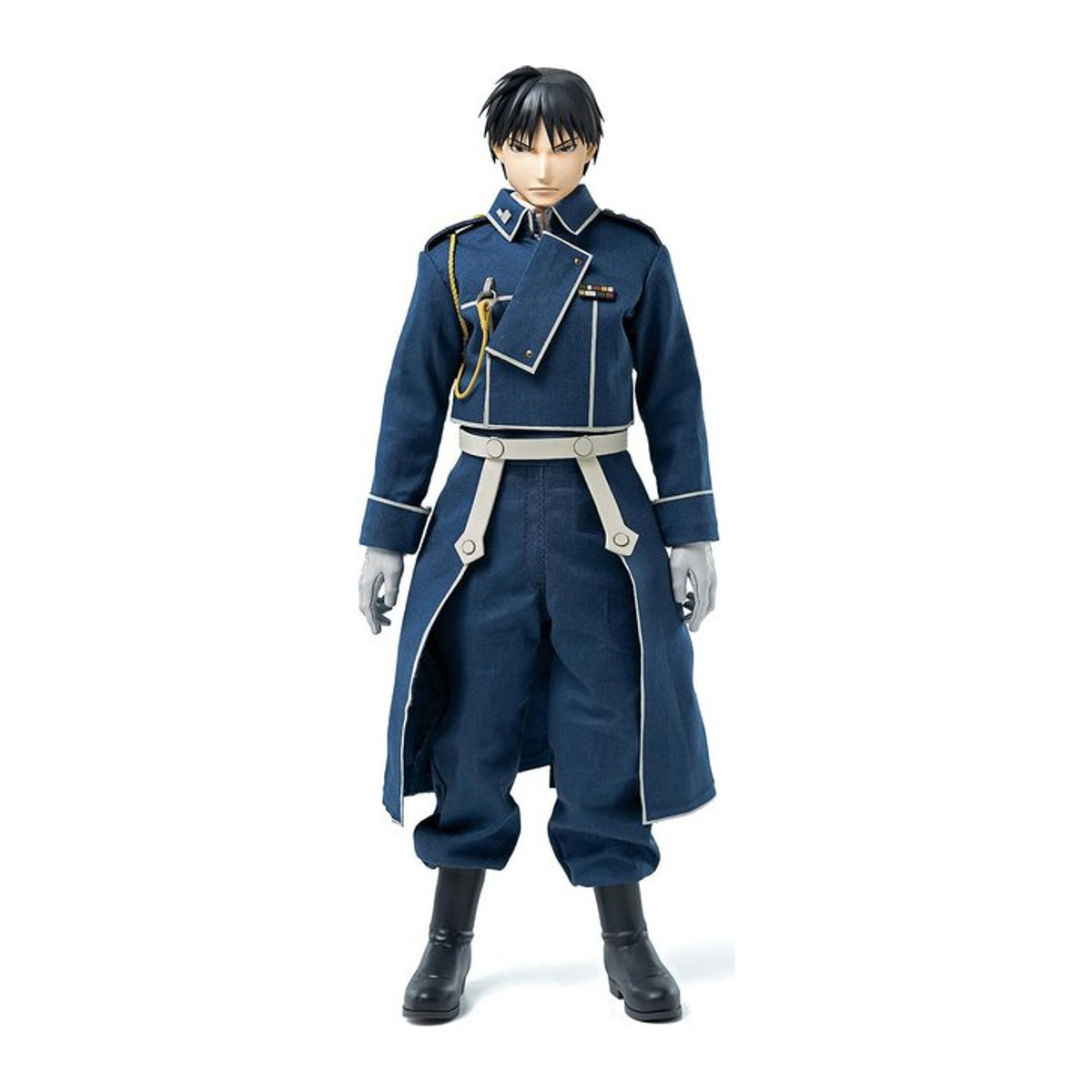FigZero Fullmetal Alchemist Roy Mustang Anime-Figur im Maßstab 1/6, bemalt mit Stoffkleidung, Farbe: Schwarz - Bild 1
