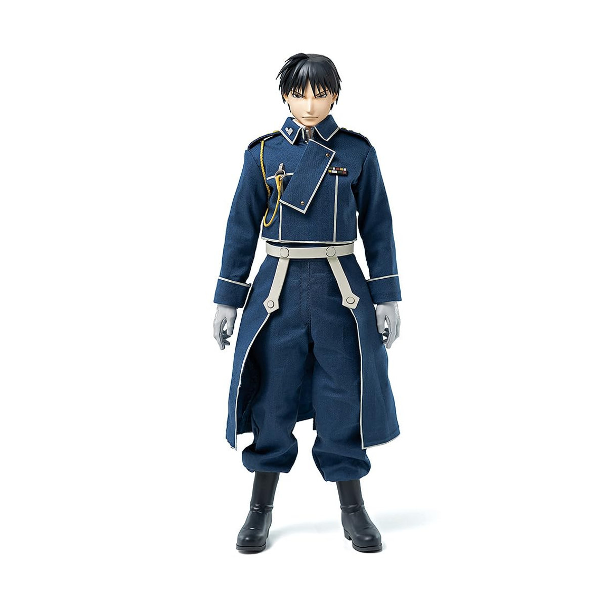 FigZero Fullmetal Alchemist Roy Mustang Anime-Figur im Maßstab 1/6, bemalt mit Stoffkleidung, Farbe: Schwarz - Bild 2