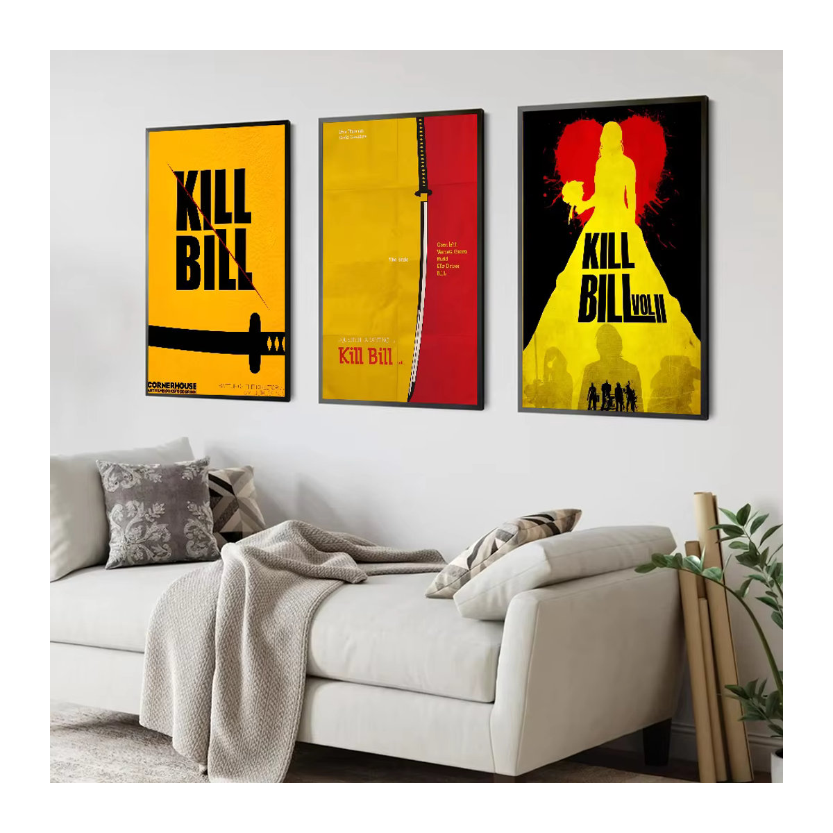 Film Film töten Rechnung Leinwand Poster als Kunstmalerei zur Wanddekoration für dein Zuhause, Wohnzimmer oder Café - Bild 5