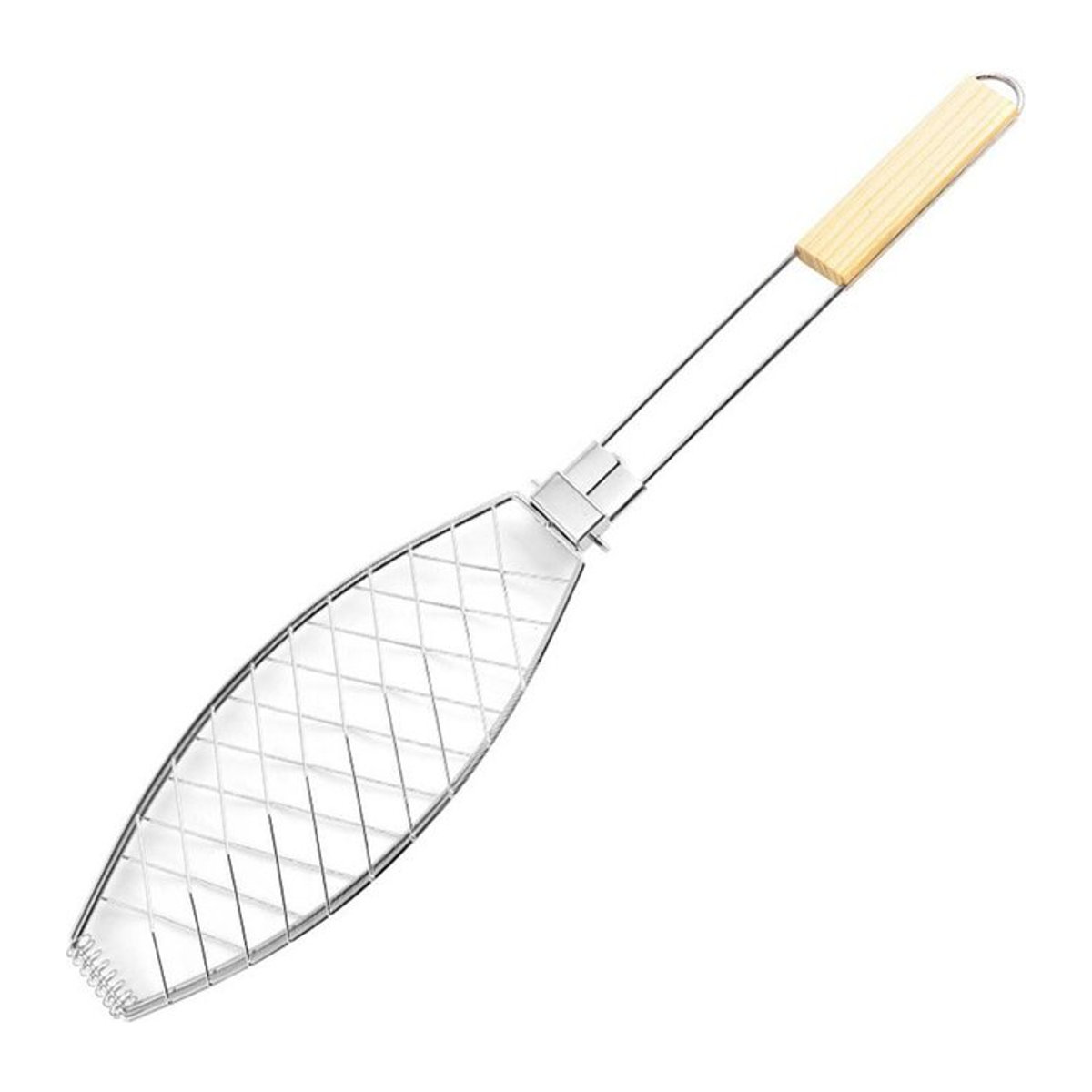 Fisch-Grillkorb von happybuySE für BBQ, Camping sowie Holzkohle- und Gasgrills - Bild 1