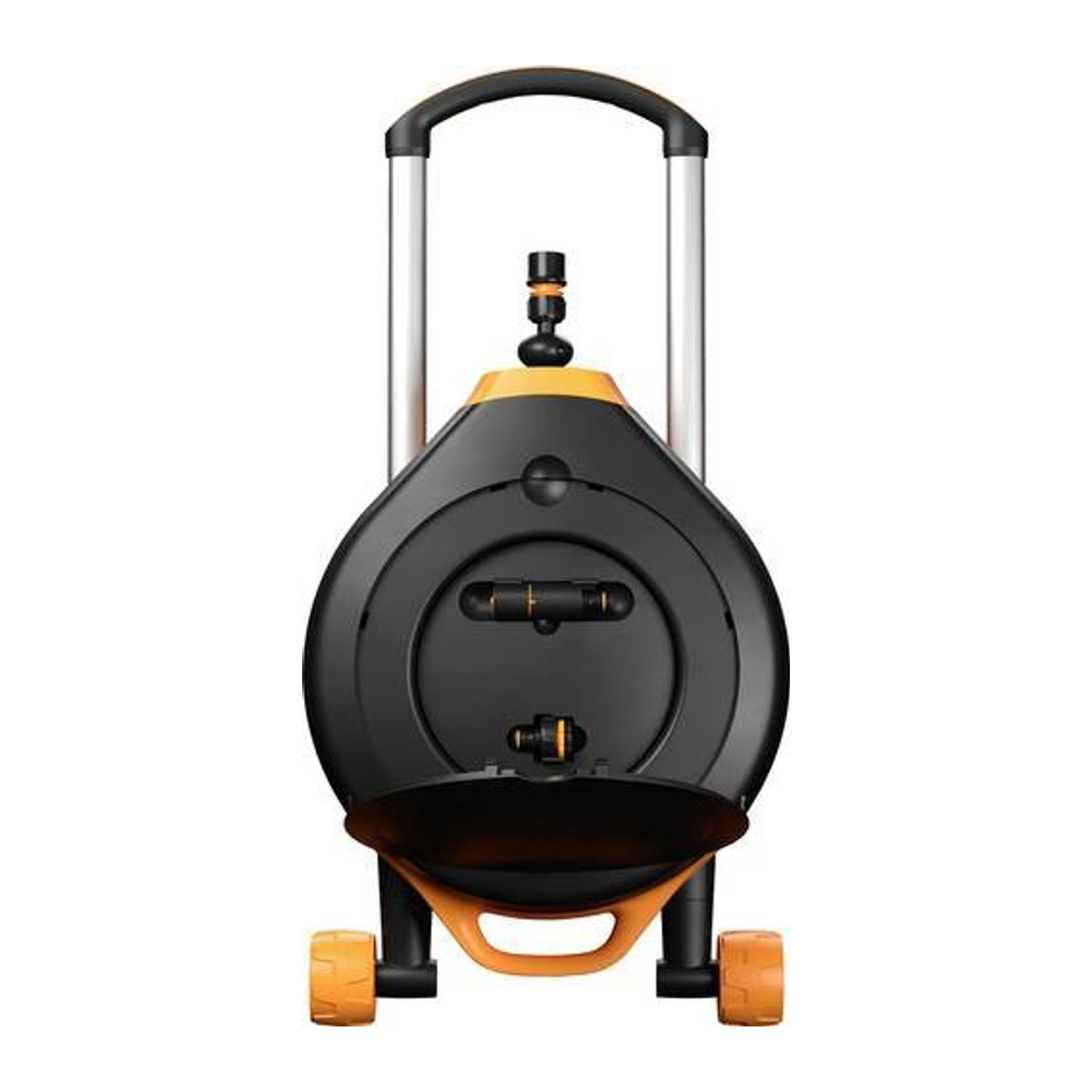 Fiskars X-Series Waterwheel XL Schlauchwagen Schwarz Orange mit 27m Schlauch 13mm - Bild 1