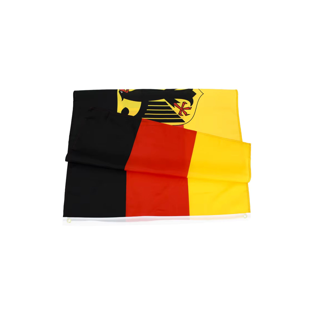 FLAGHUB Deutschland Nationalflagge mit Emblem, mehrfarbig, Textil, B/H: 60 x 90 cm und 90 x 150 cm - Bild 2