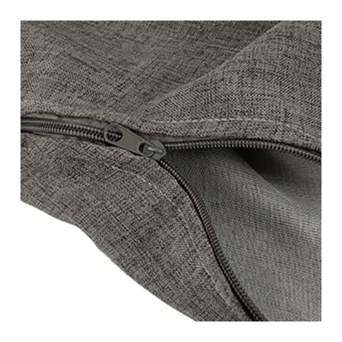 Flauschiger Sitzsack Bezug für Lazy Seat und Tatami-Sofas, grau, B/T/H: 70 x 80 cm - Bild 3
