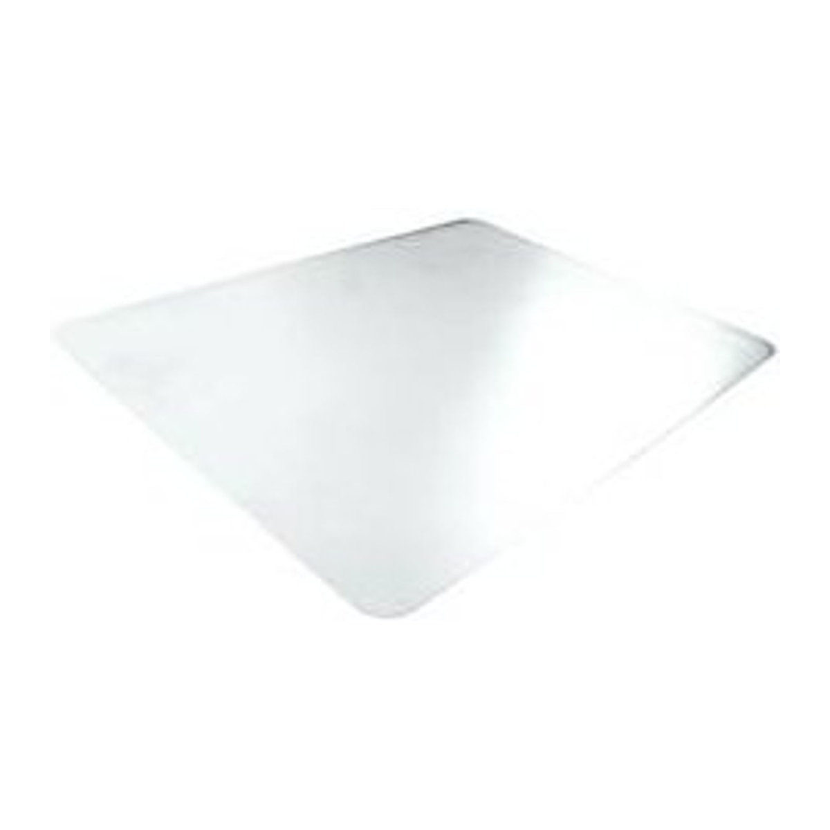 Floortex Cleartex Evolutionmat Bodenschutzmatte aus Kunststoff, rechteckig, transparent, B: 90 cm, L: 120 cm - Bild 1