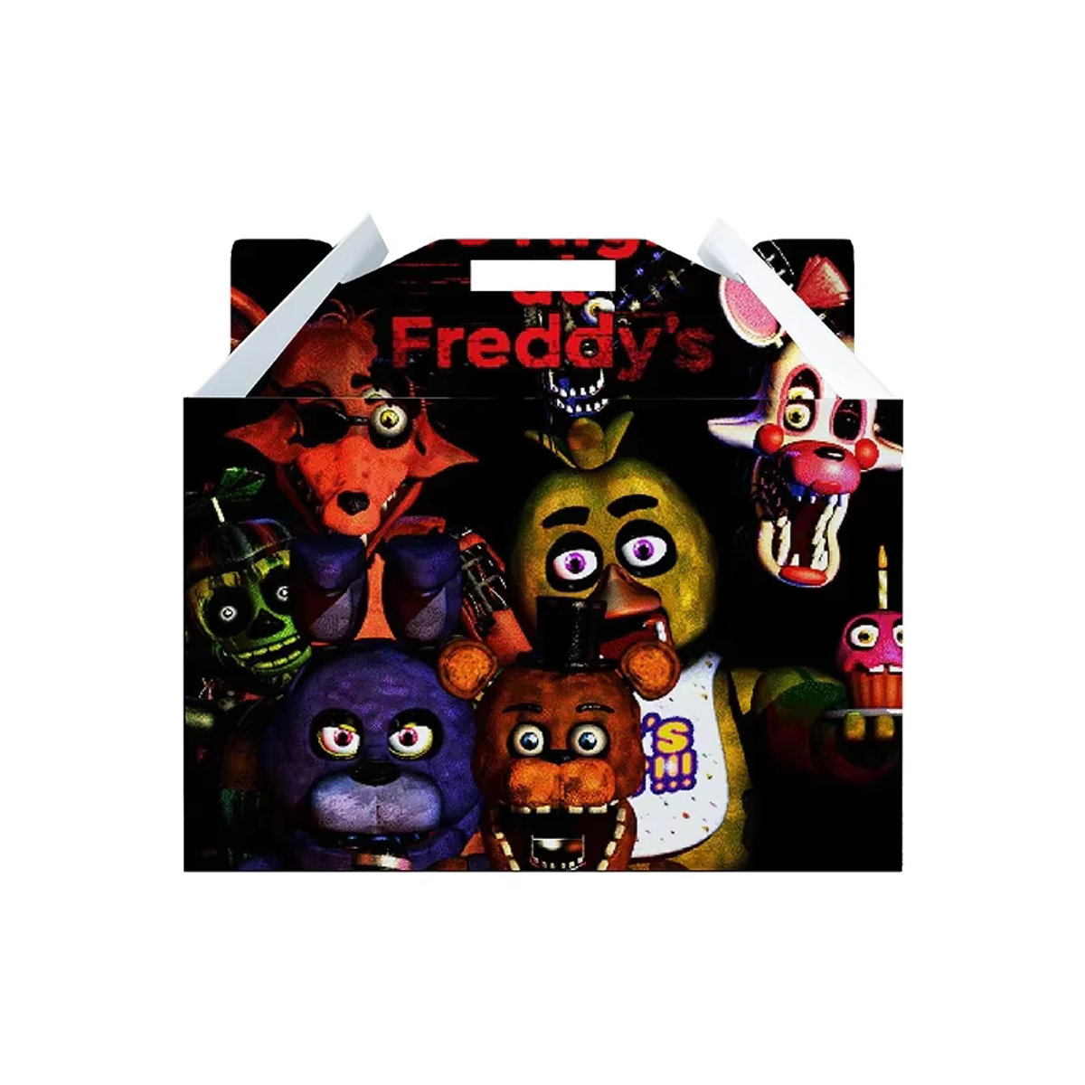 FNAF Five Nights at Freddy's Geschenkbox aus Papier für Kinder, mehrfarbig, rechteckig - Bild 2