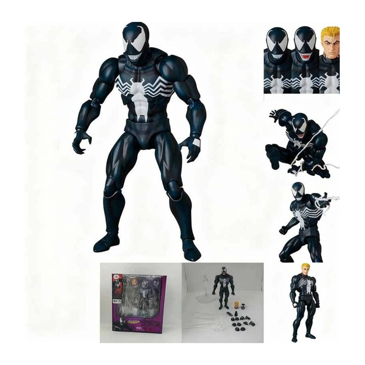 Fondjoy Venom Action Figur MAF088 Modell Statue in Schwarz, 16 cm Höhe - Bild 1
