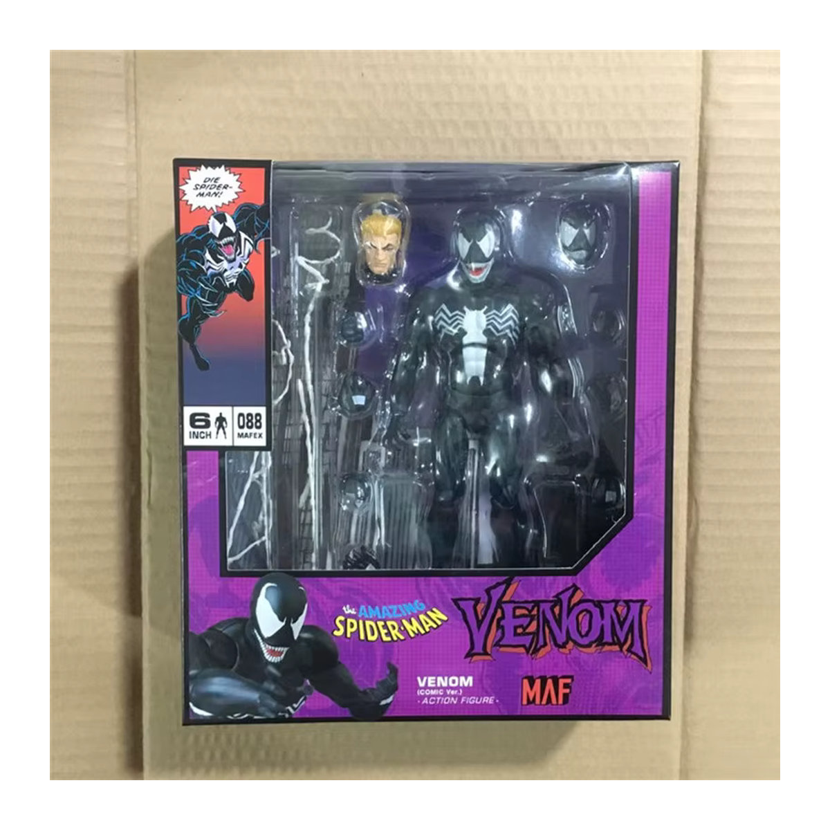 Fondjoy Venom Action Figur MAF088 Modell Statue in Schwarz, 16 cm Höhe - Bild 2