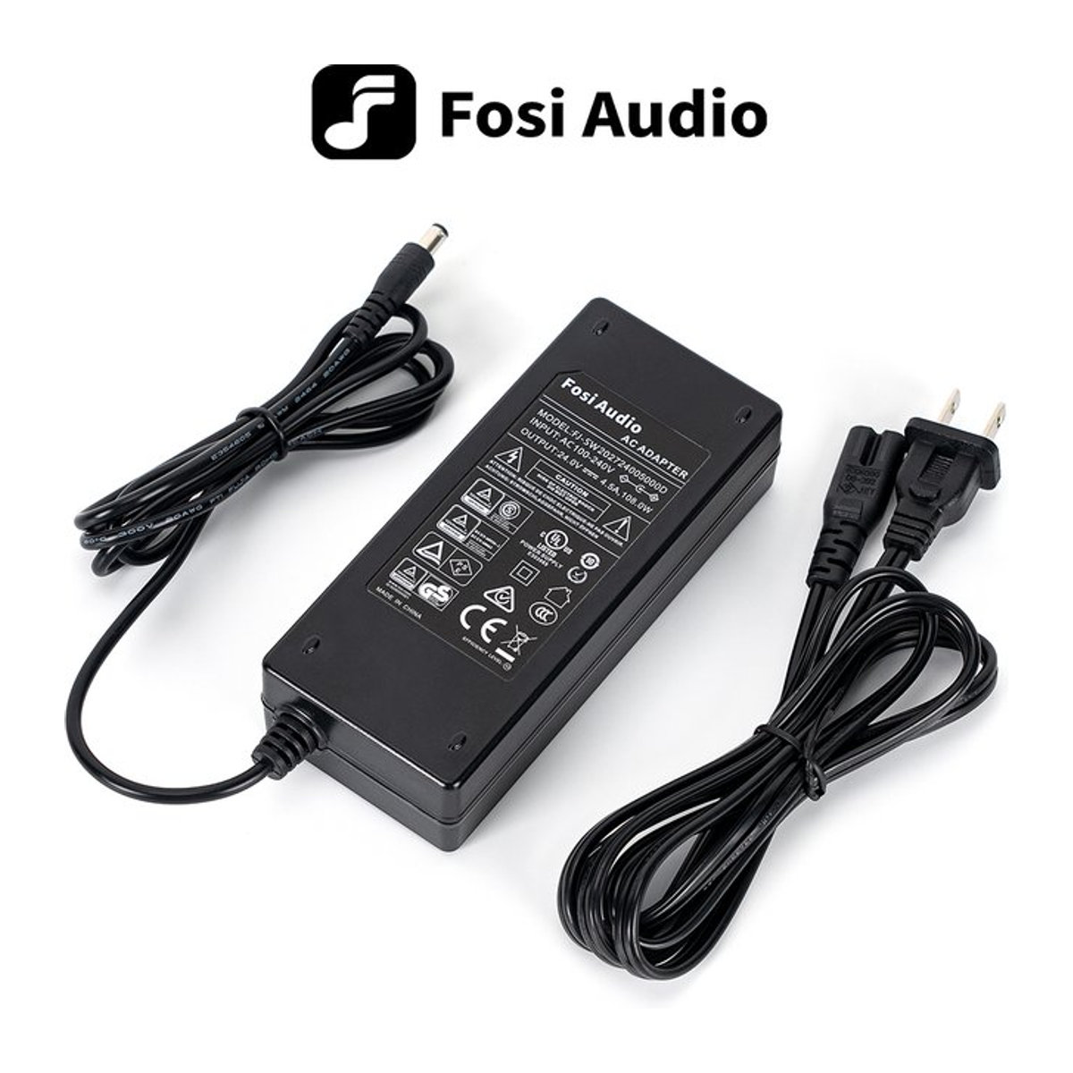Fosi Audio DC Netzteil Ladegerät für Home Theater Verstärker in Schwarz - Bild 1