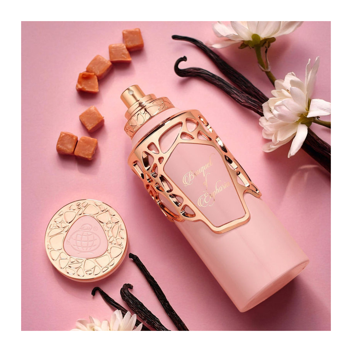 Fragrance World Bouquet of Euphoria Eau de Parfum für Erwachsene in Rosa, 100ml - Bild 3