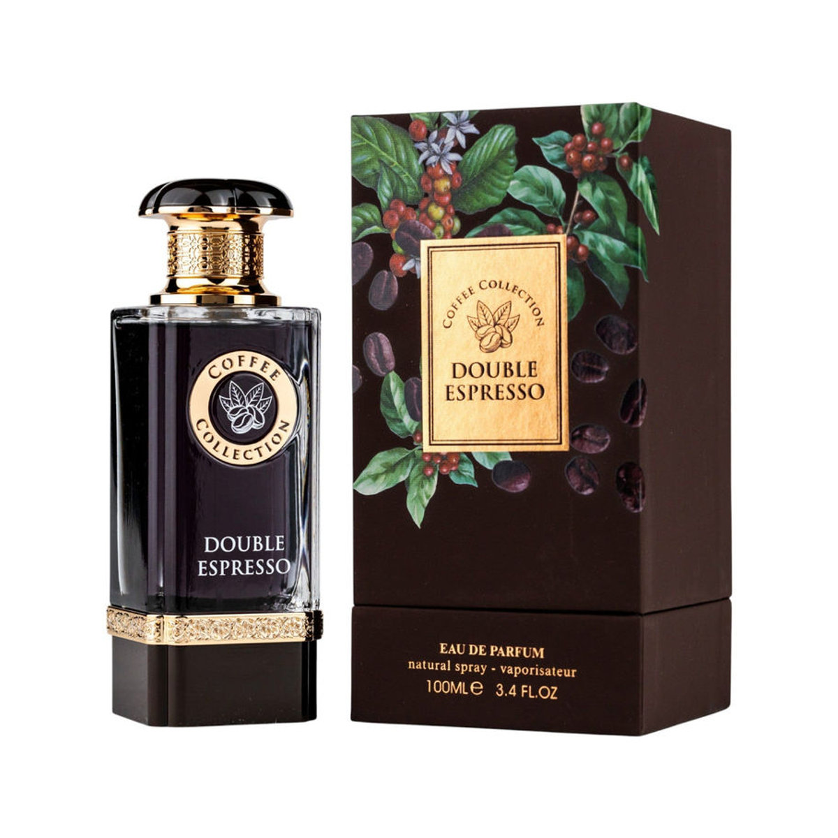Fragrance World Double Espresso Eau de Parfum für Unisex, 100ml, Schwarz - Bild 2