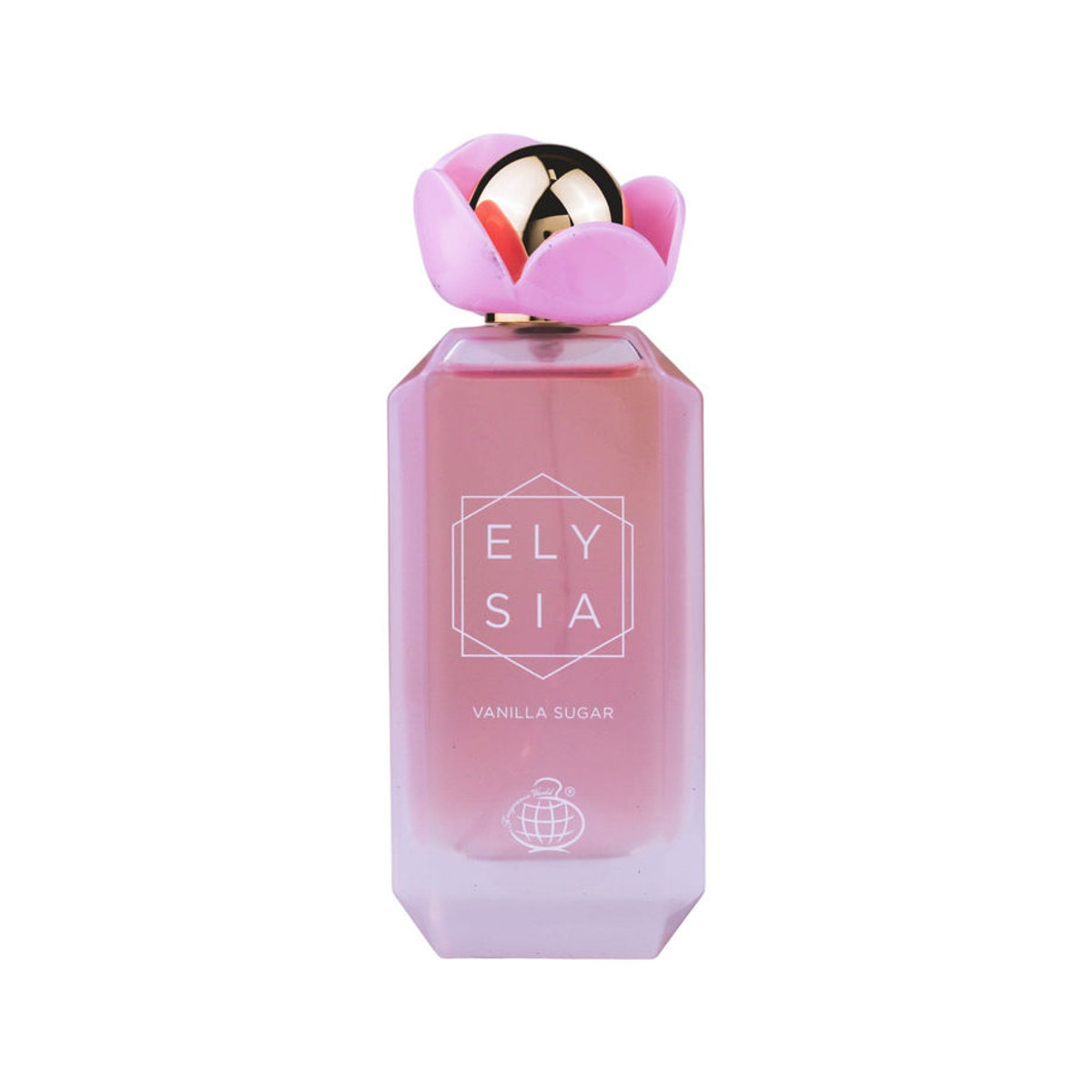 Fragrance World Elysia Vanilla Sugar Eau de Parfum für Erwachsene in Rosa, 100ml - Bild 3