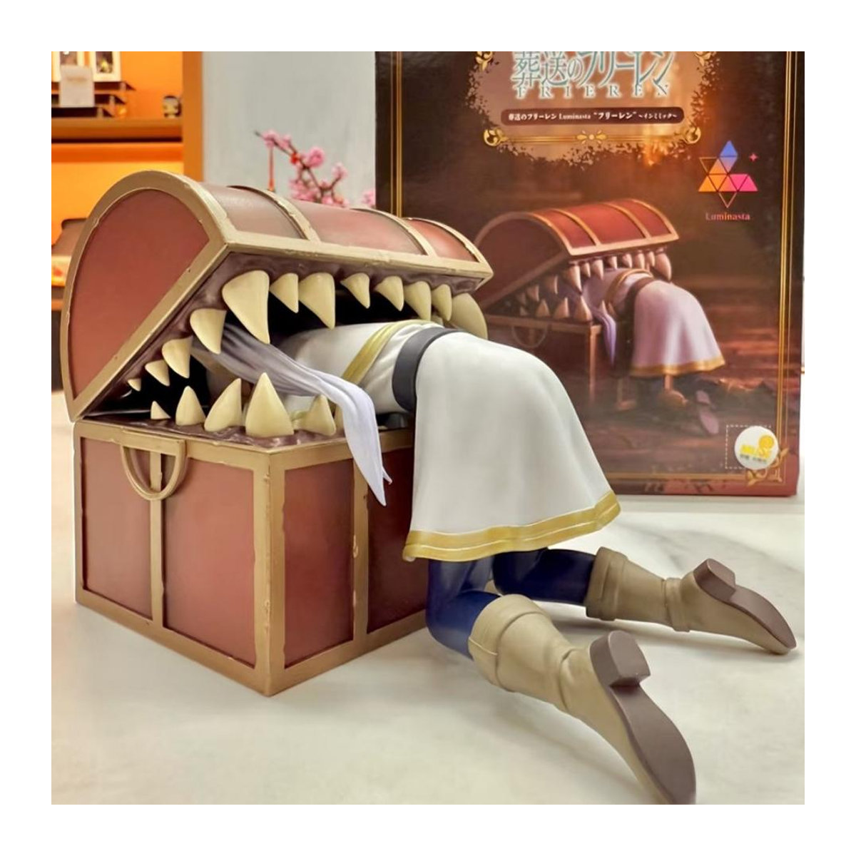 Frieren: Beyond Journey's End Die Schatzkiste Monster Szene handgefertigte Sammlerfigur von Fashnics in Multicolor aus PVC - Bild 1