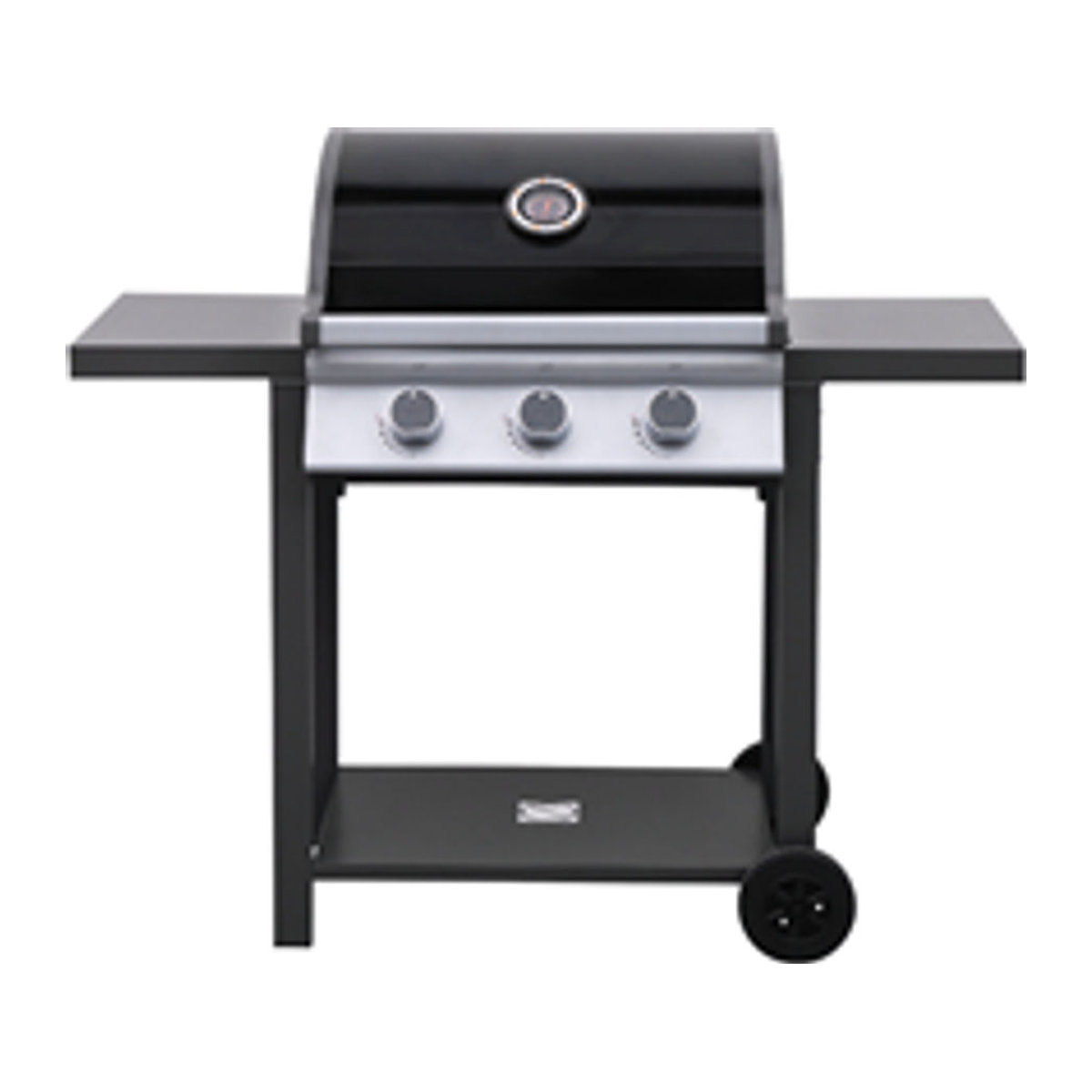 FRIGG 300 OS Gasgrill in Schwarz und Edelstahl - Bild 1
