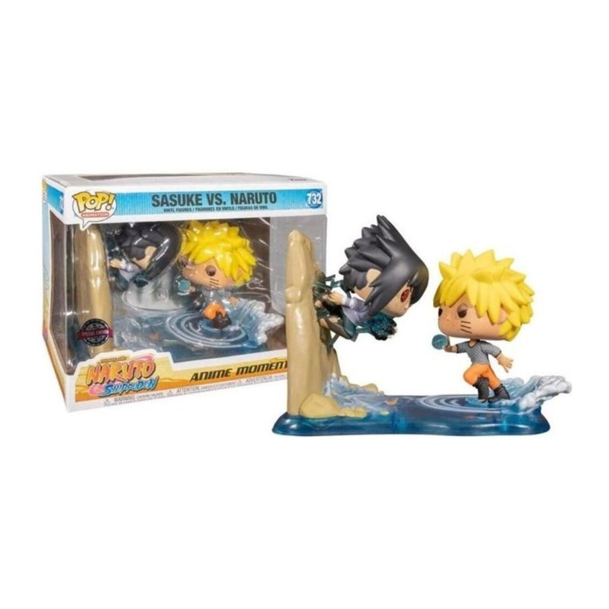 Funko Pop Naruto Shippuden Sasuke vs. Naruto 732 Vinyl Figur - Bild 1