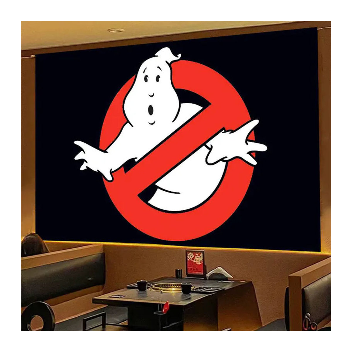 G-Ghostbusters Fotohintergrund für Kindergeburtstage, mehrfarbig, rechteckig - Bild 2