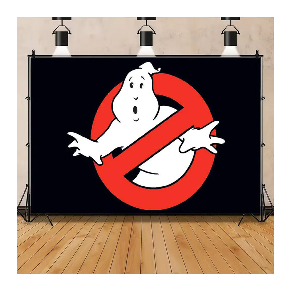 G-Ghostbusters Fotohintergrund für Kindergeburtstage, mehrfarbig, rechteckig - Bild 3