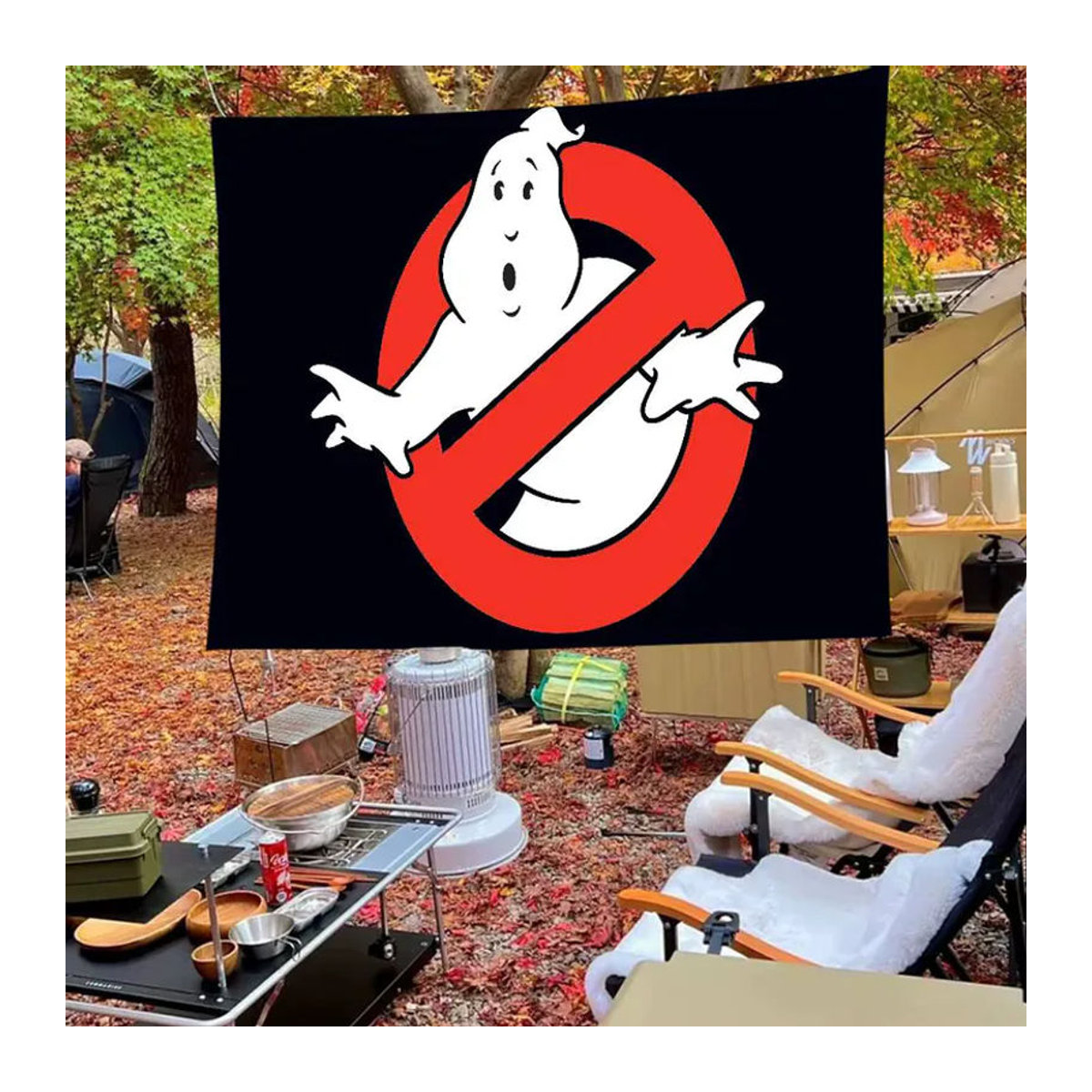 G-Ghostbusters Fotohintergrund für Kindergeburtstage, mehrfarbig, rechteckig - Bild 6