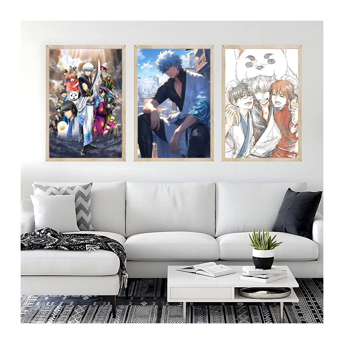 G-GinTama DIY Wandposter Leinwandbild Porträt in Mehrfarbig für deine Wohnzimmer Dekoration, B/H: 20 x 15 cm - Bild 2