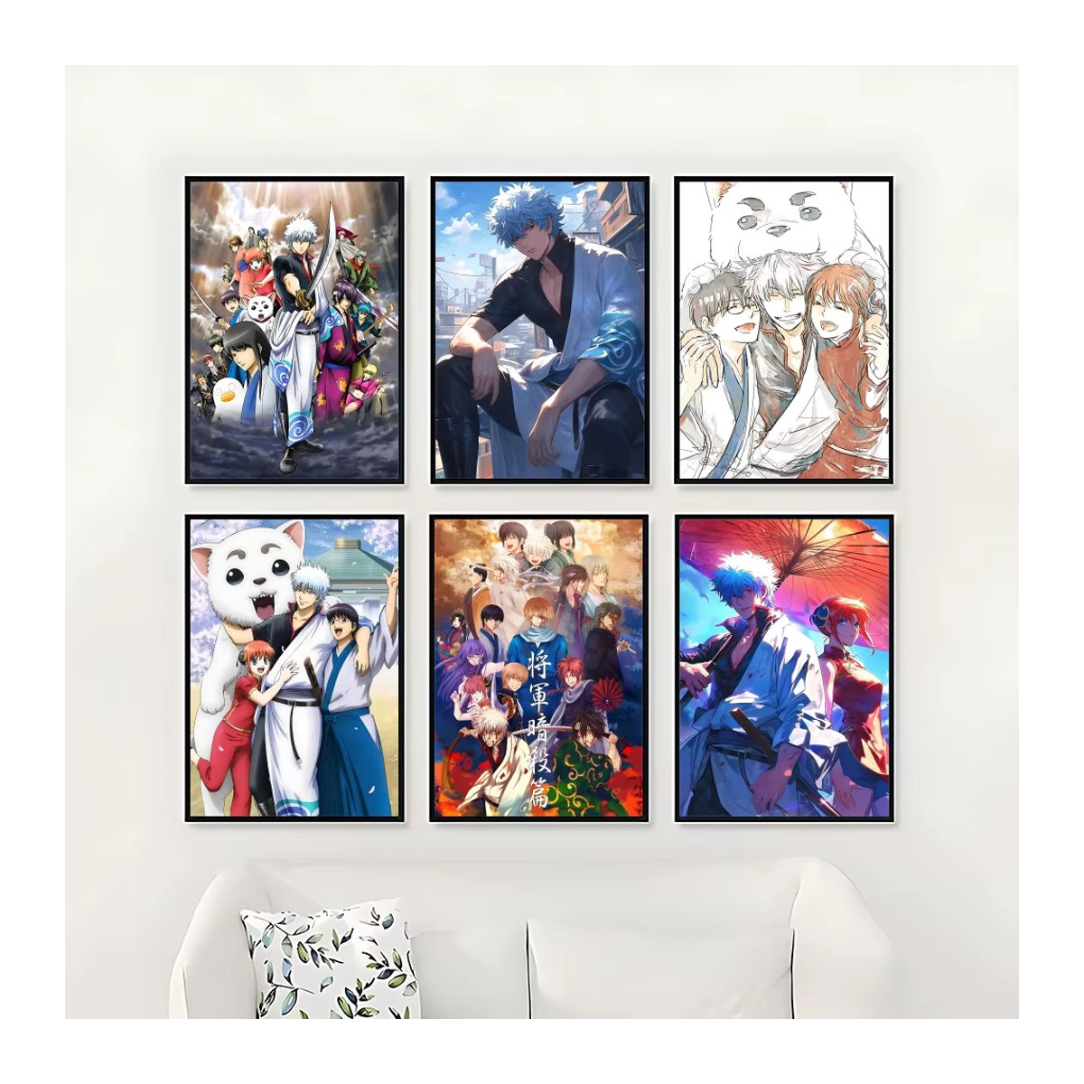 G-GinTama DIY Wandposter Leinwandbild Porträt in Mehrfarbig für deine Wohnzimmer Dekoration, B/H: 20 x 15 cm - Bild 5