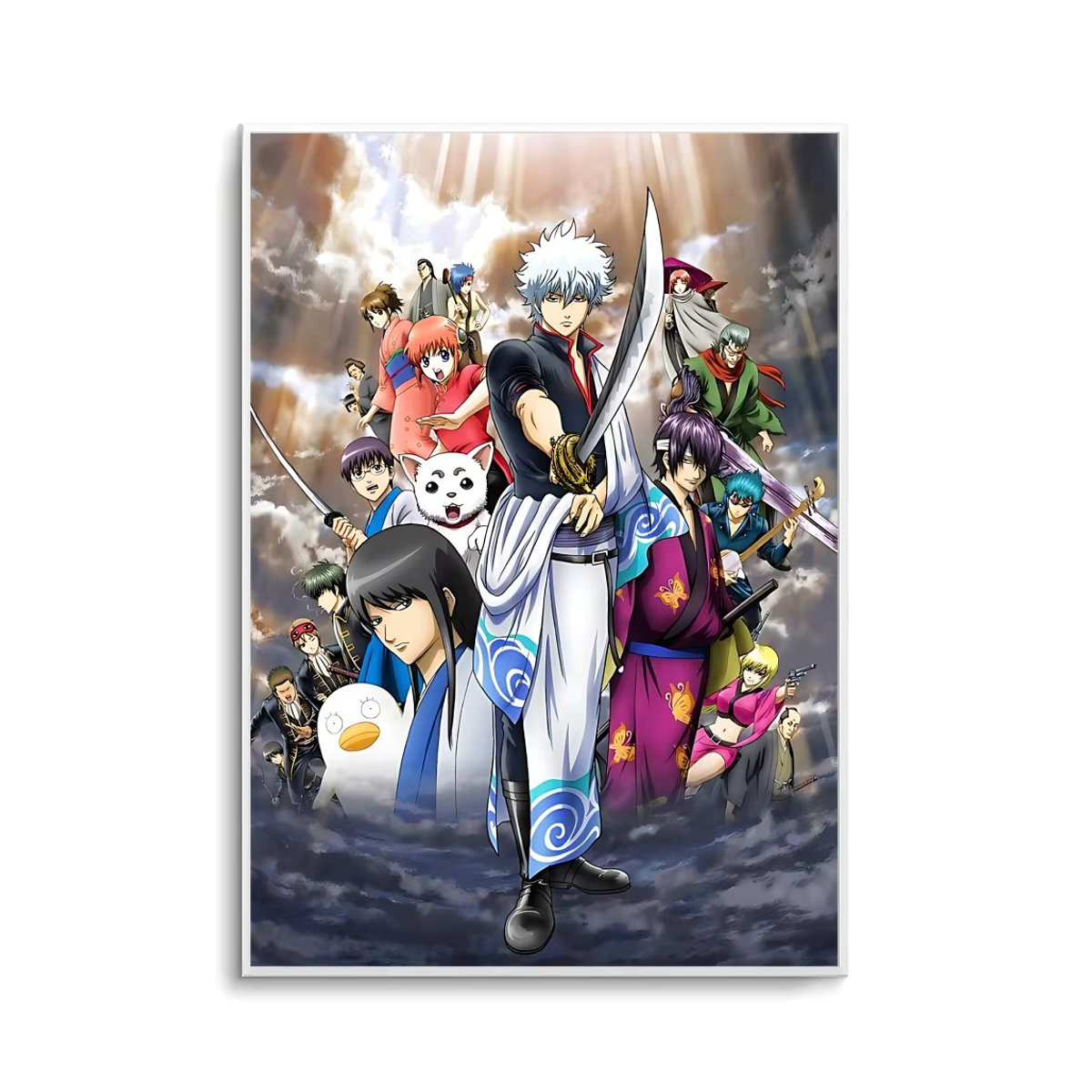 G-GinTama DIY Wandposter Leinwandbild Porträt in Mehrfarbig für deine Wohnzimmer Dekoration, B/H: 20 x 15 cm - Bild 7