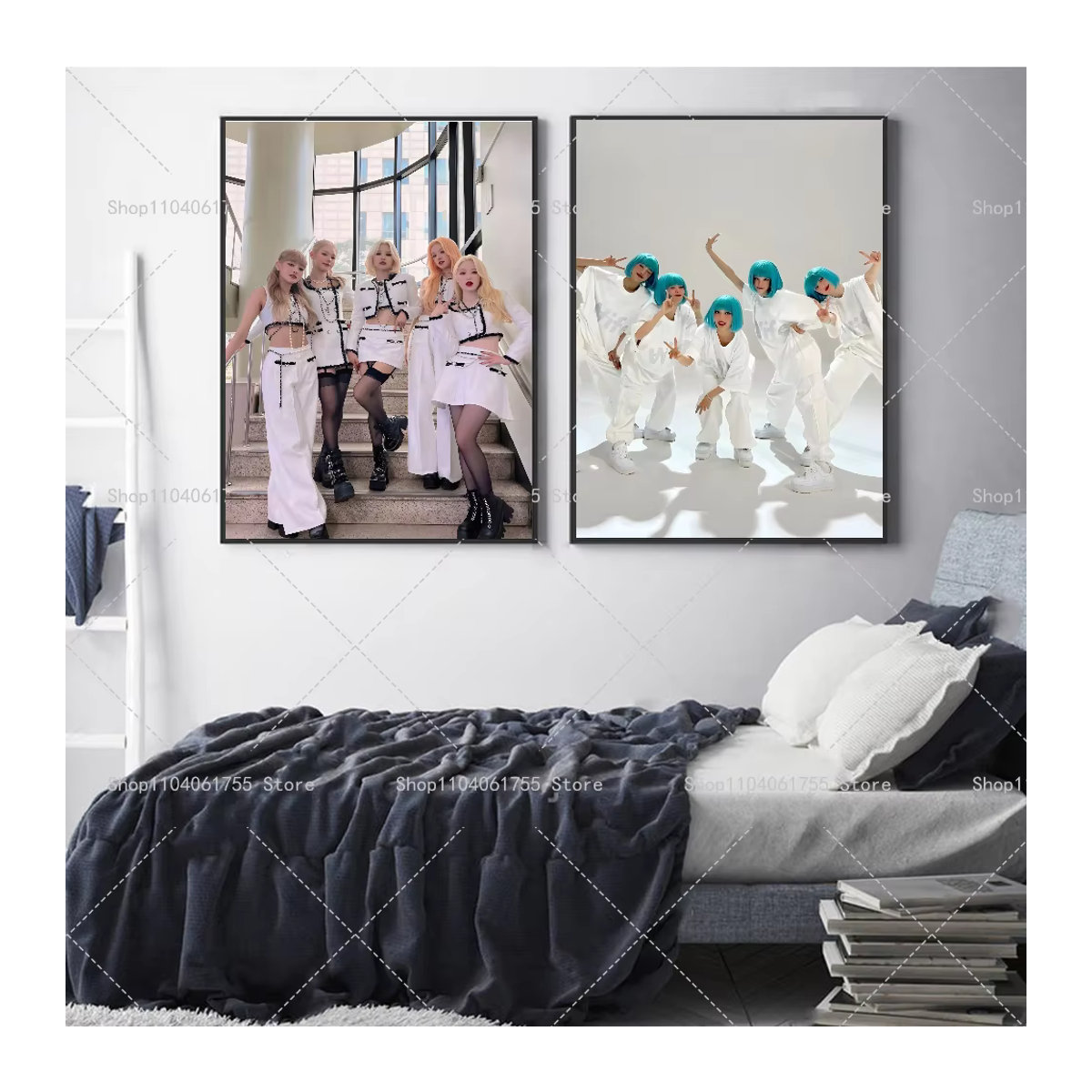 (G)I-DLE Kpop Poster Selbstklebender Wasserdichter Wandaufkleber aus Papier für Zimmer und Bar Dekor - Bild 3