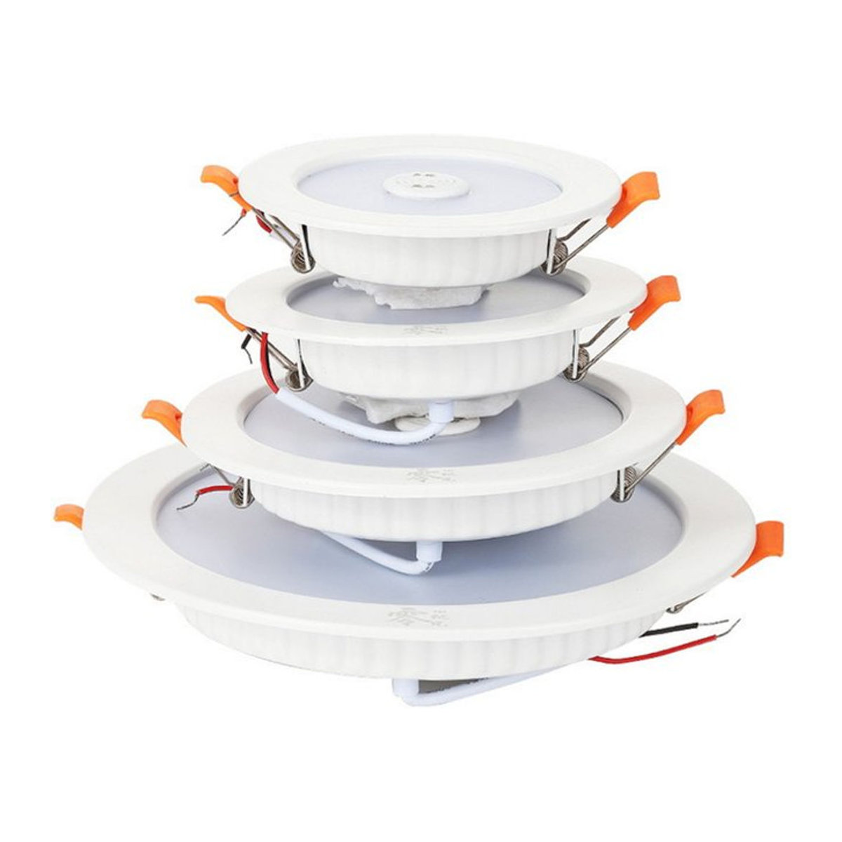GAHADA LED Einbaustrahler mit PIR Bewegungssensor, rundes LED Panel in Weiß, 18W - Bild 1