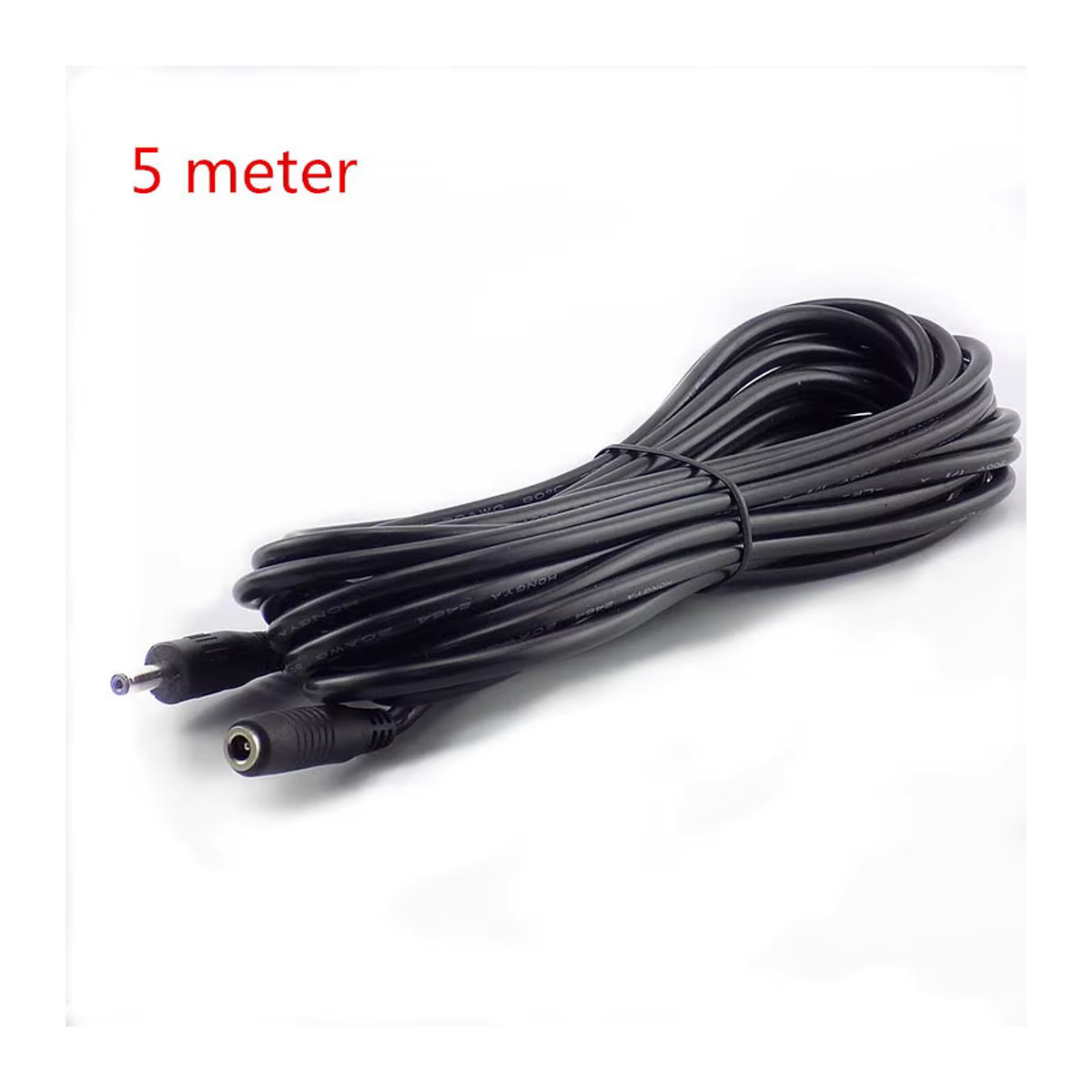 Gakaki DC Netzteil Verlängerungskabel Adapter 3,5mm x 1,35mm Schwarz - Bild 3