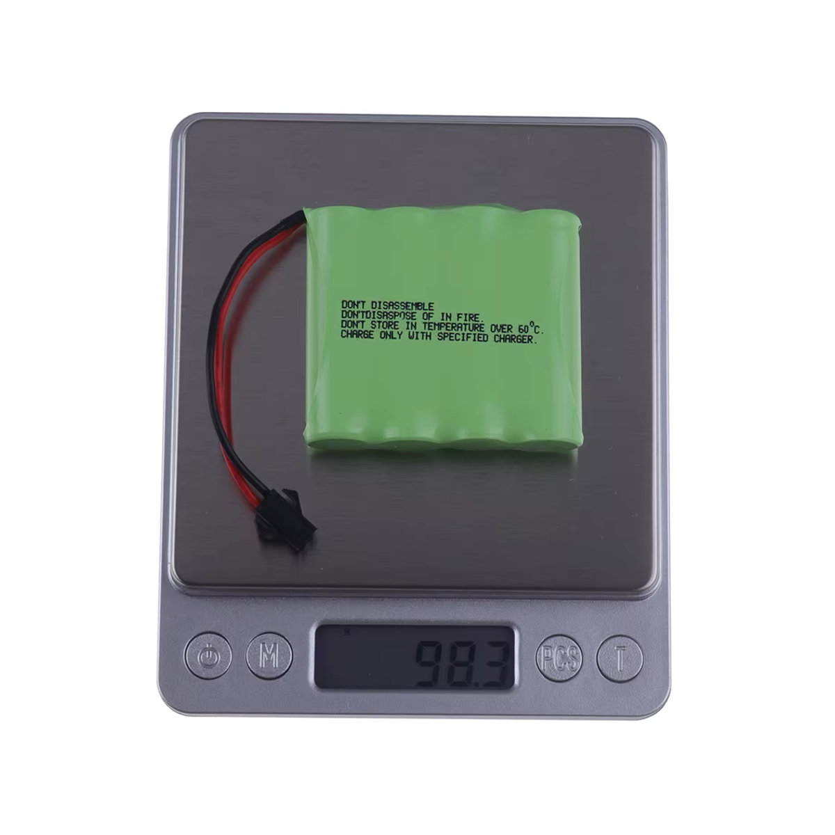GAOLAG Ni-MH AA Akku 4,8 V 4500 mAh mit SM-Stecker in Grün für RC-Spielzeug, Autos, Panzer und Boote - Bild 3