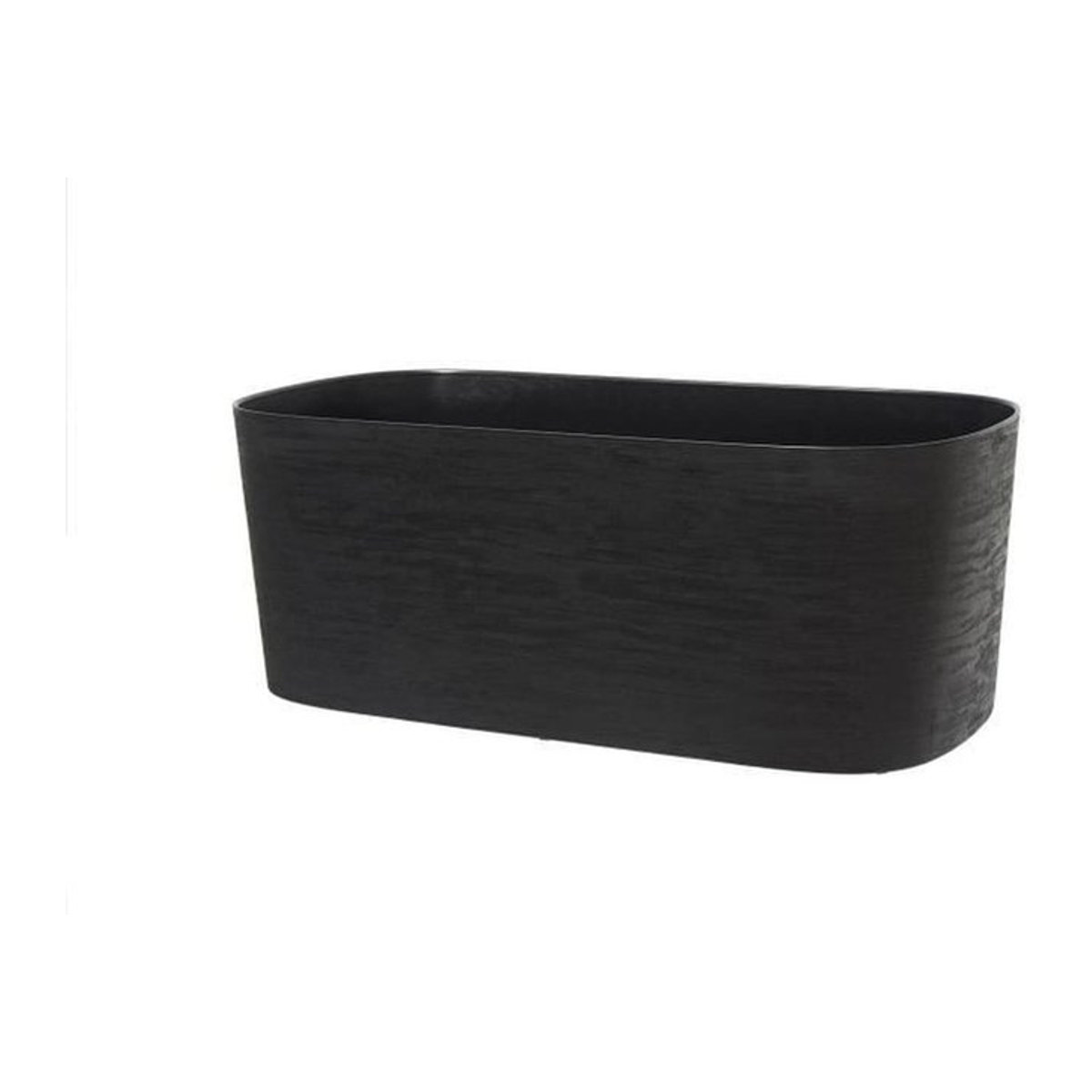 GARDEN ID Pflanzgefäß Respect mit Wasserreservoir in Black-Anth, Höhe: 50 cm, Durchmesser: 17 cm - Bild 1