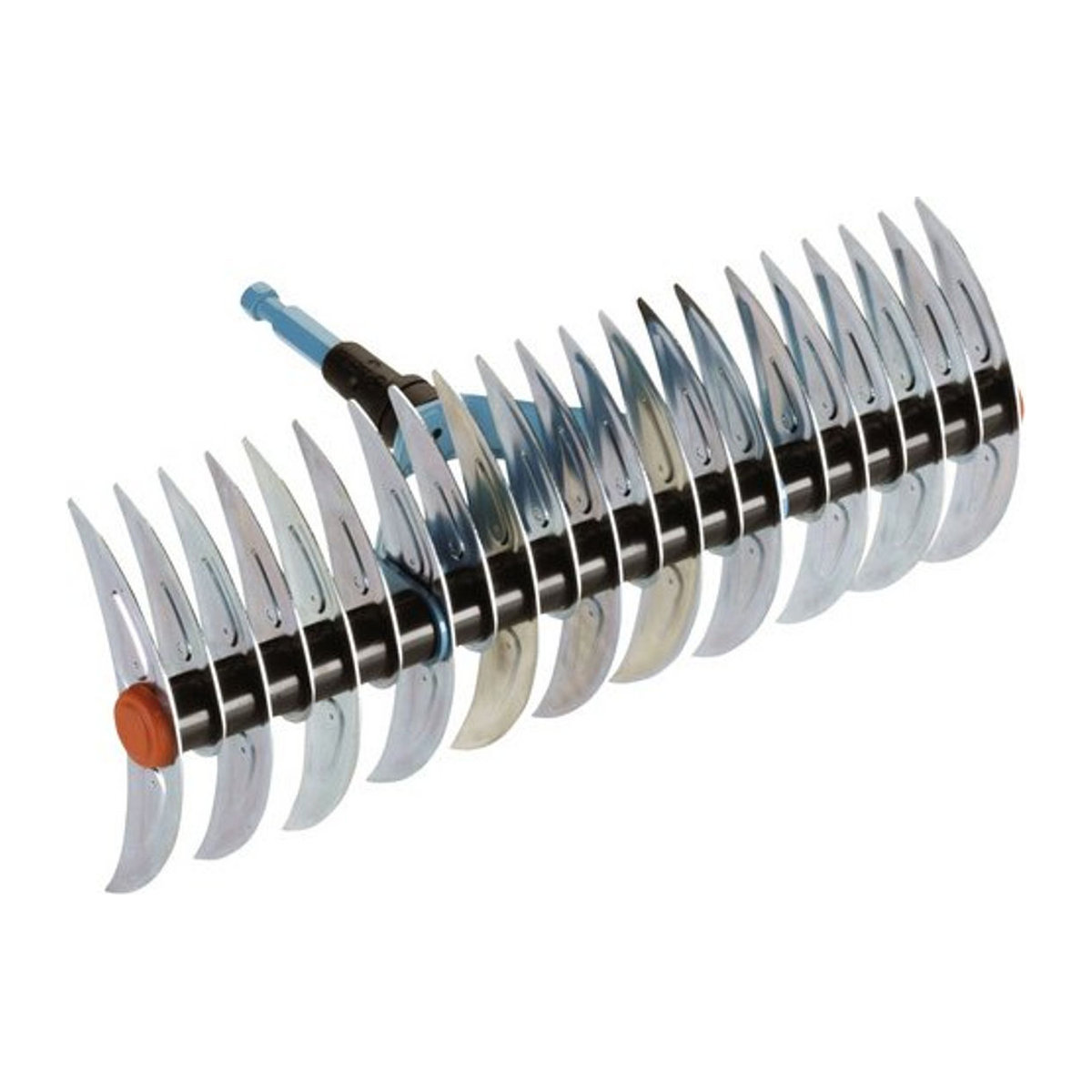 Gardena Combisystem Vertikutierrechen aus Stahl in Silber, Breite: 35 cm - Bild 1