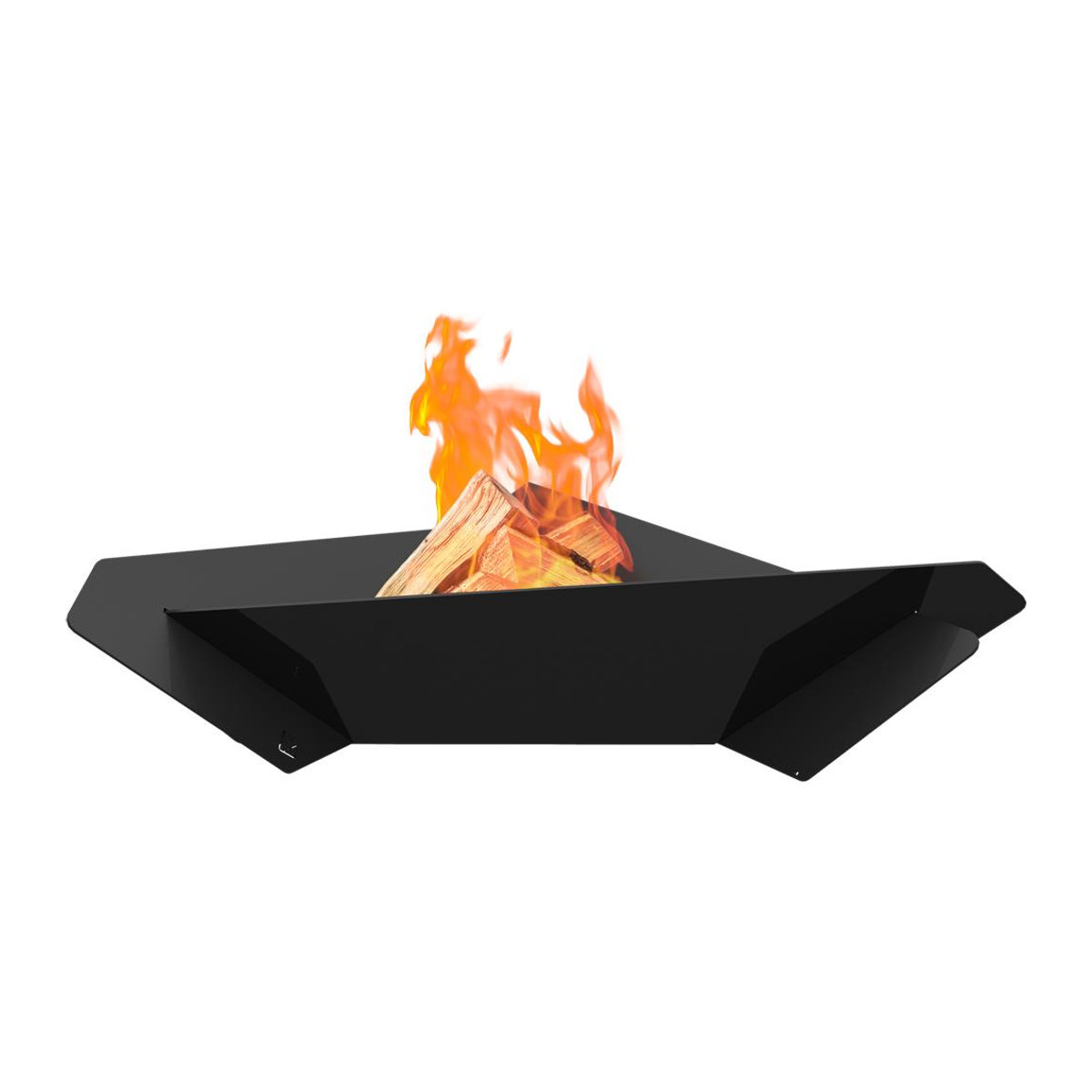 Gartenfeuerstelle TRIANGLE von Kratki aus Holz - Bild 3
