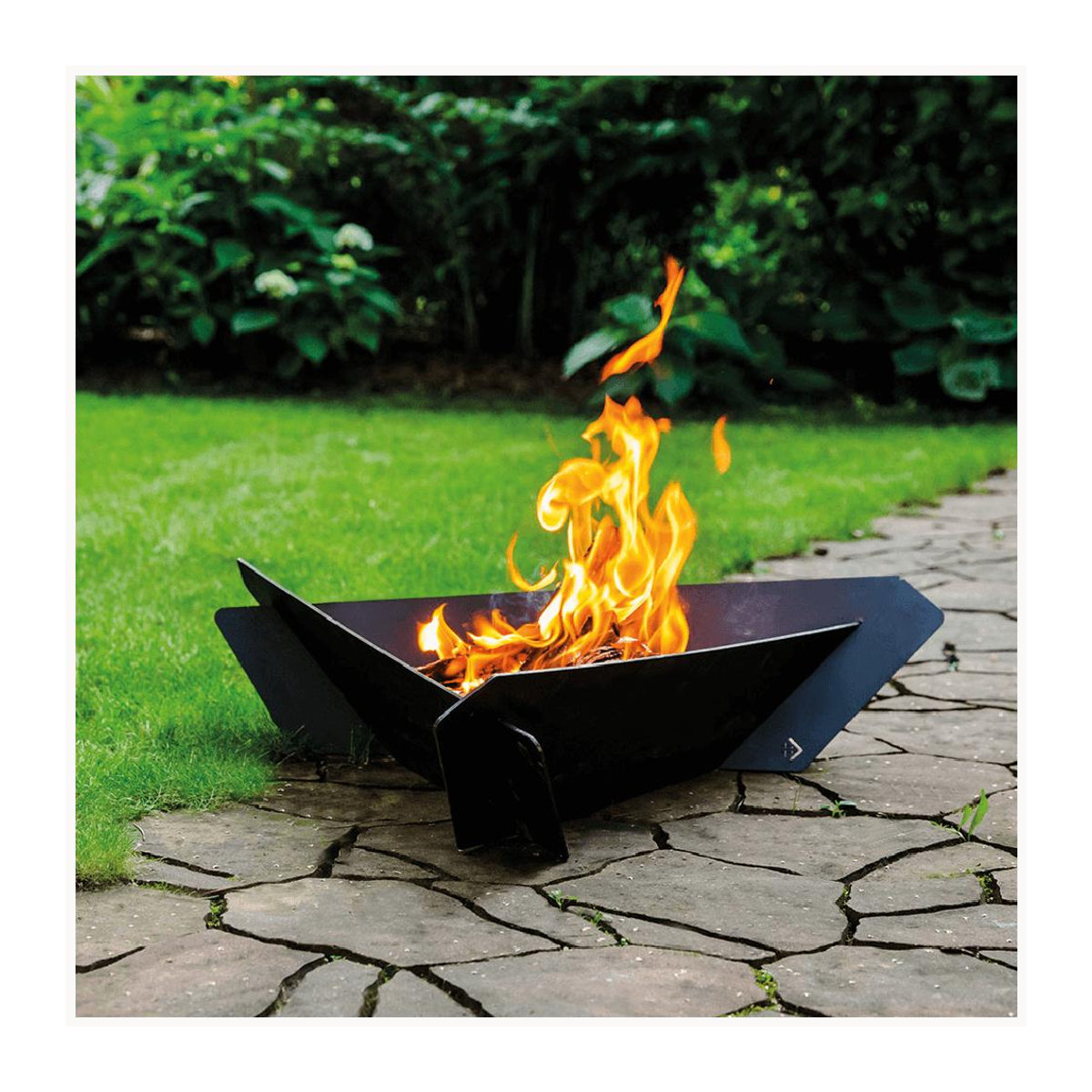 Gartenfeuerstelle TRIANGLE von Kratki aus Holz - Bild 5
