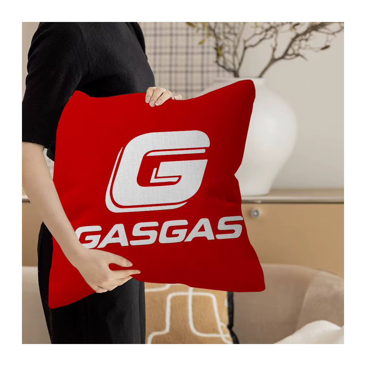 GASGAS Kissenbezug für Sofa und Wurfkissen zur Dekoration - Bild 6